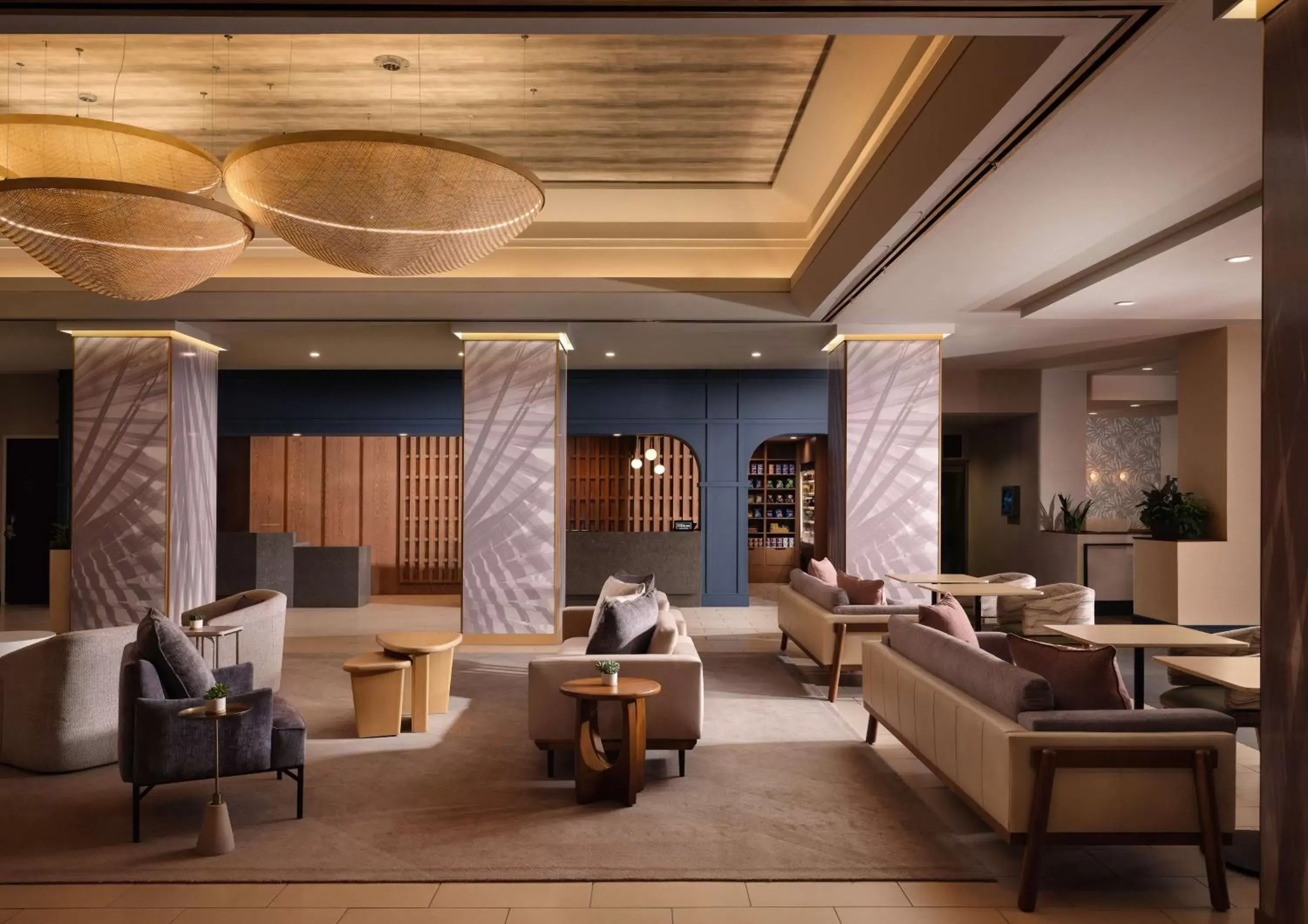 Lobby or reception, Lobby/Reception in Hotel Fera Anaheim, a DoubleTree by Hilton Hotel
