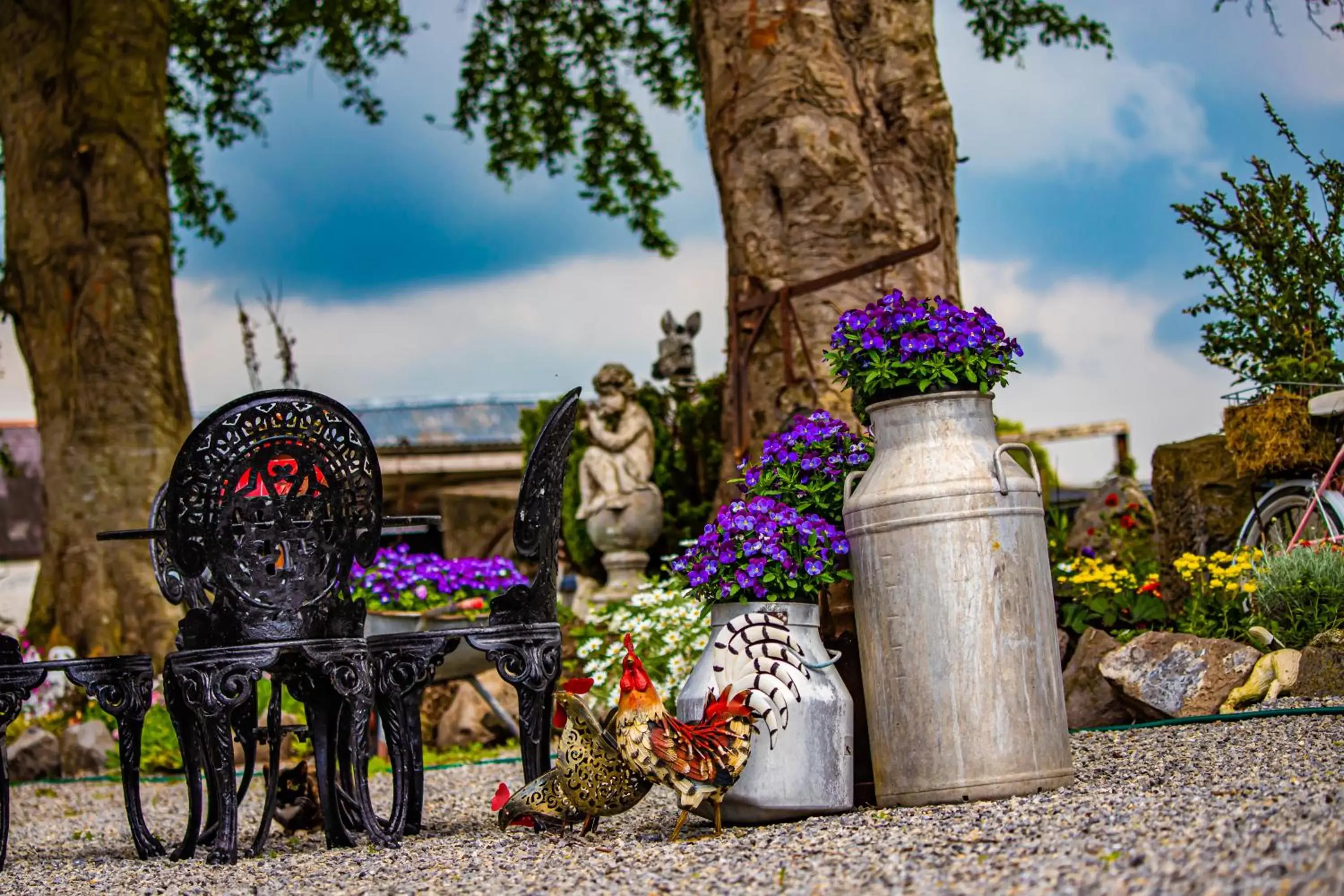 Garden in The Ring Farmhouse