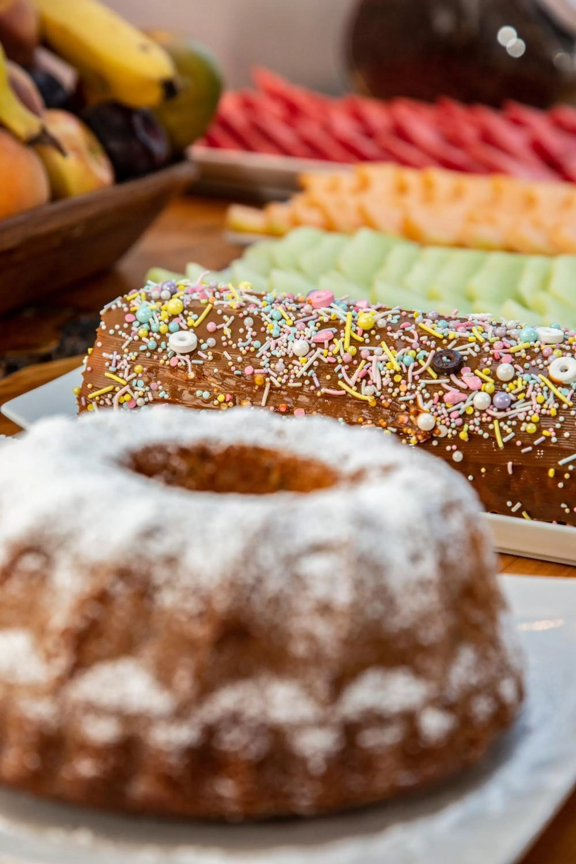 Buffet breakfast in Hotel Cumbres del Sur