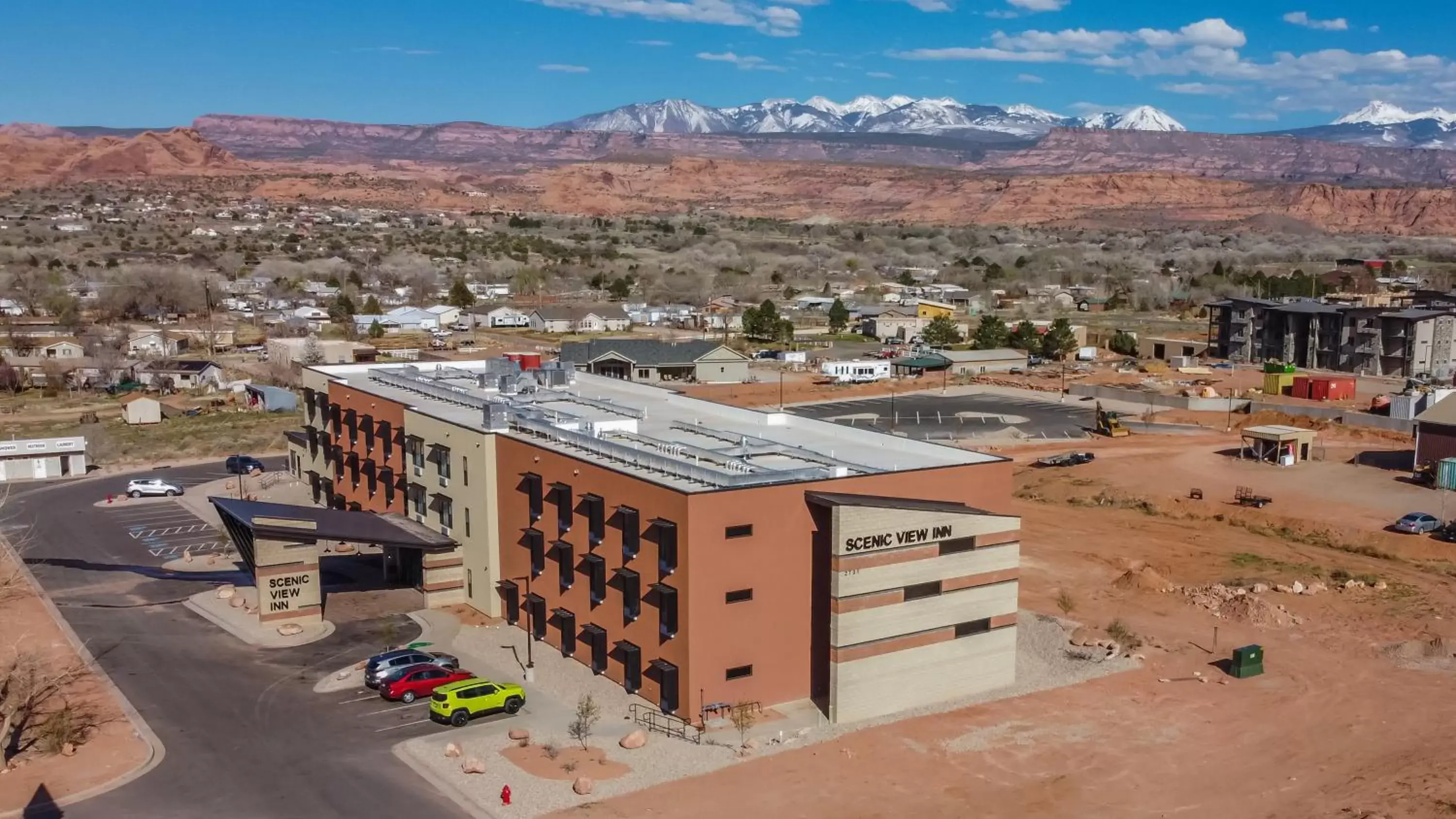 Property building in Scenic View Inn & Suites Moab