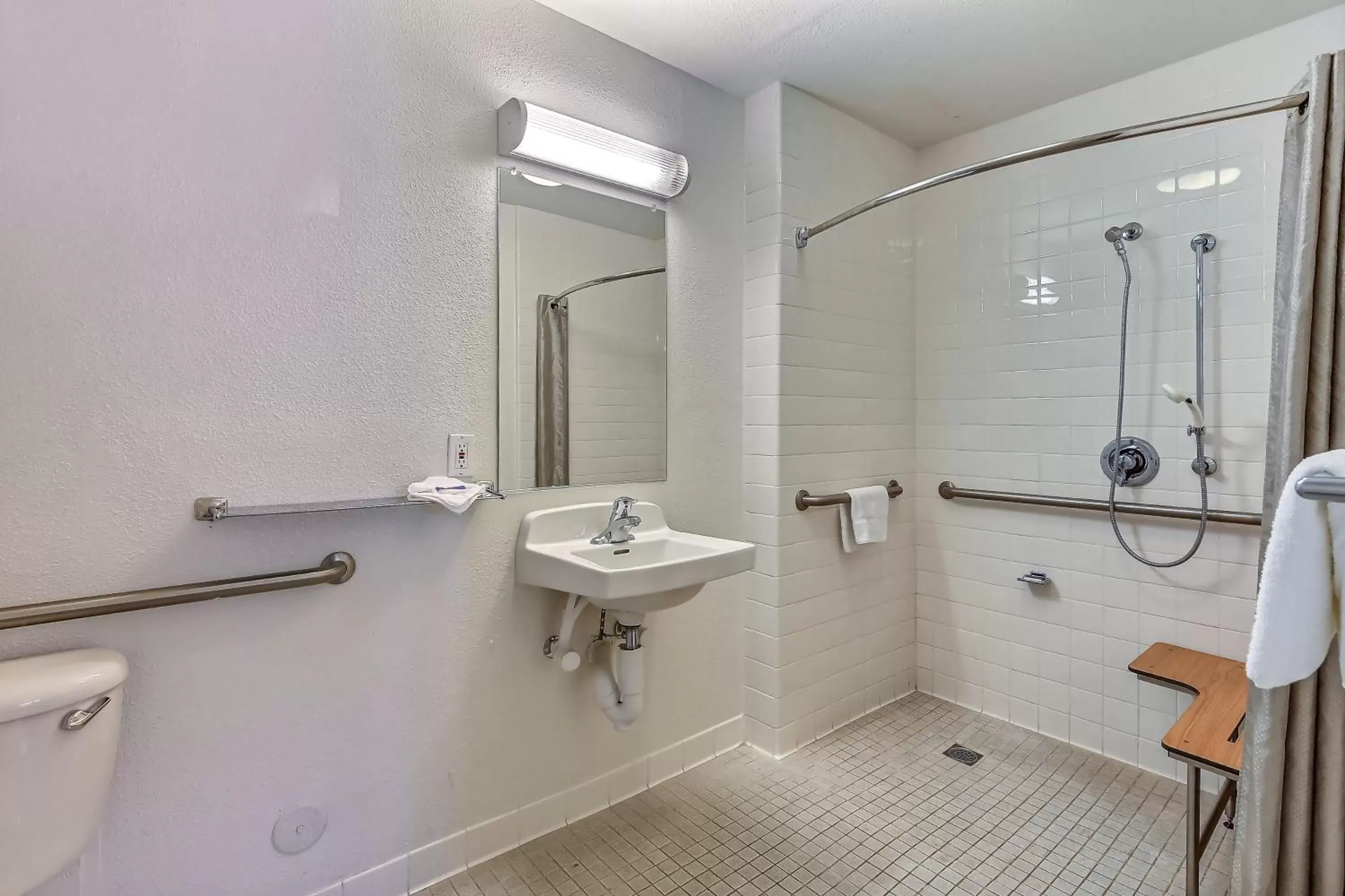 Shower, Bathroom in Motel 6-Pinole, CA