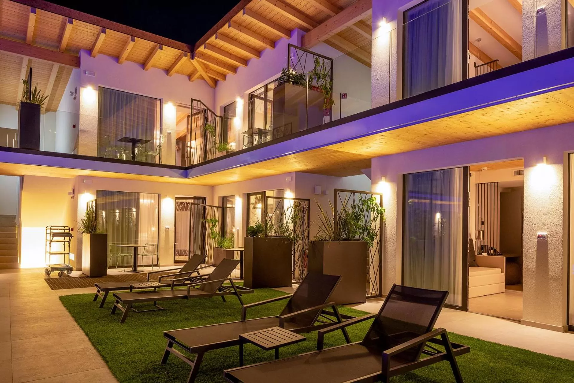 Patio in Relais Limonaia - Suites & Garden SPA