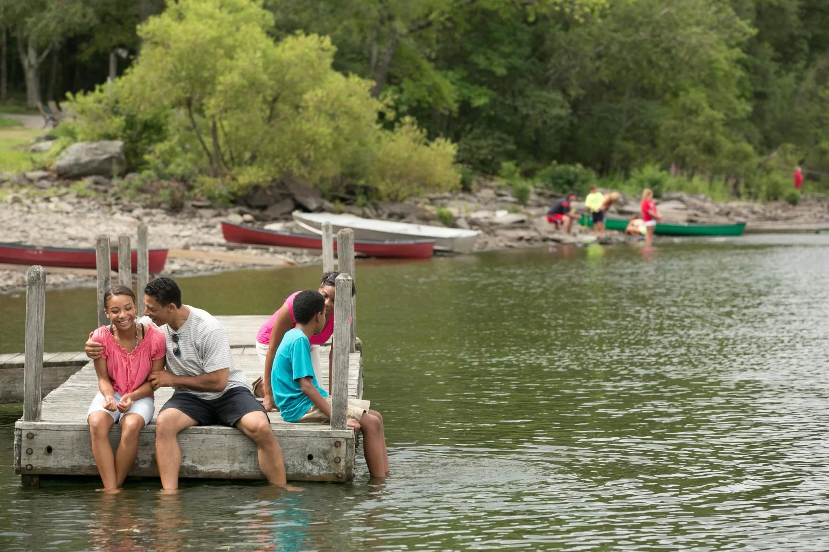 Summer in Silver Birches Resort