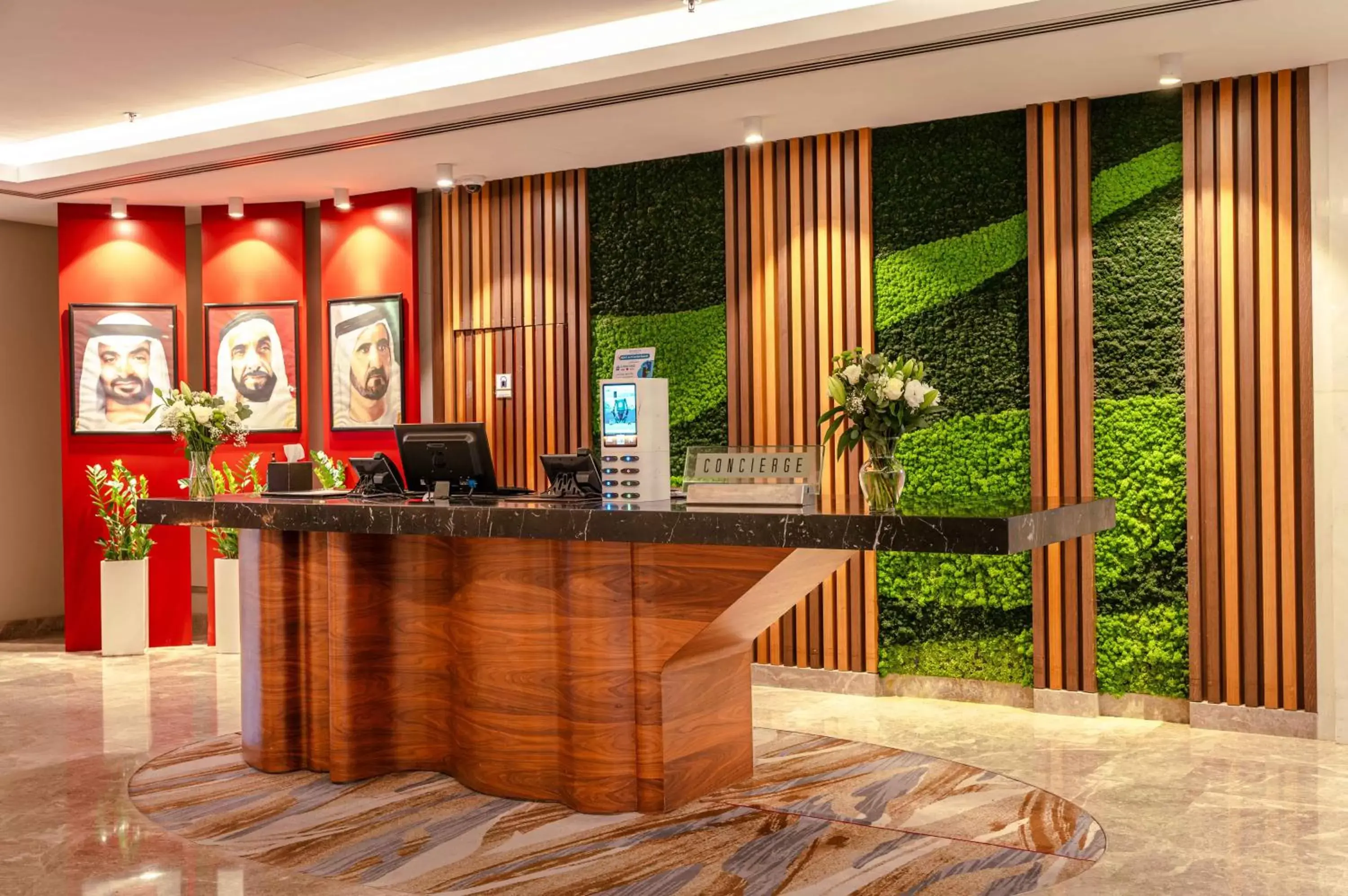 Lobby or reception, Lobby/Reception in Mercure Dubai Barsha Heights Hotel Suites