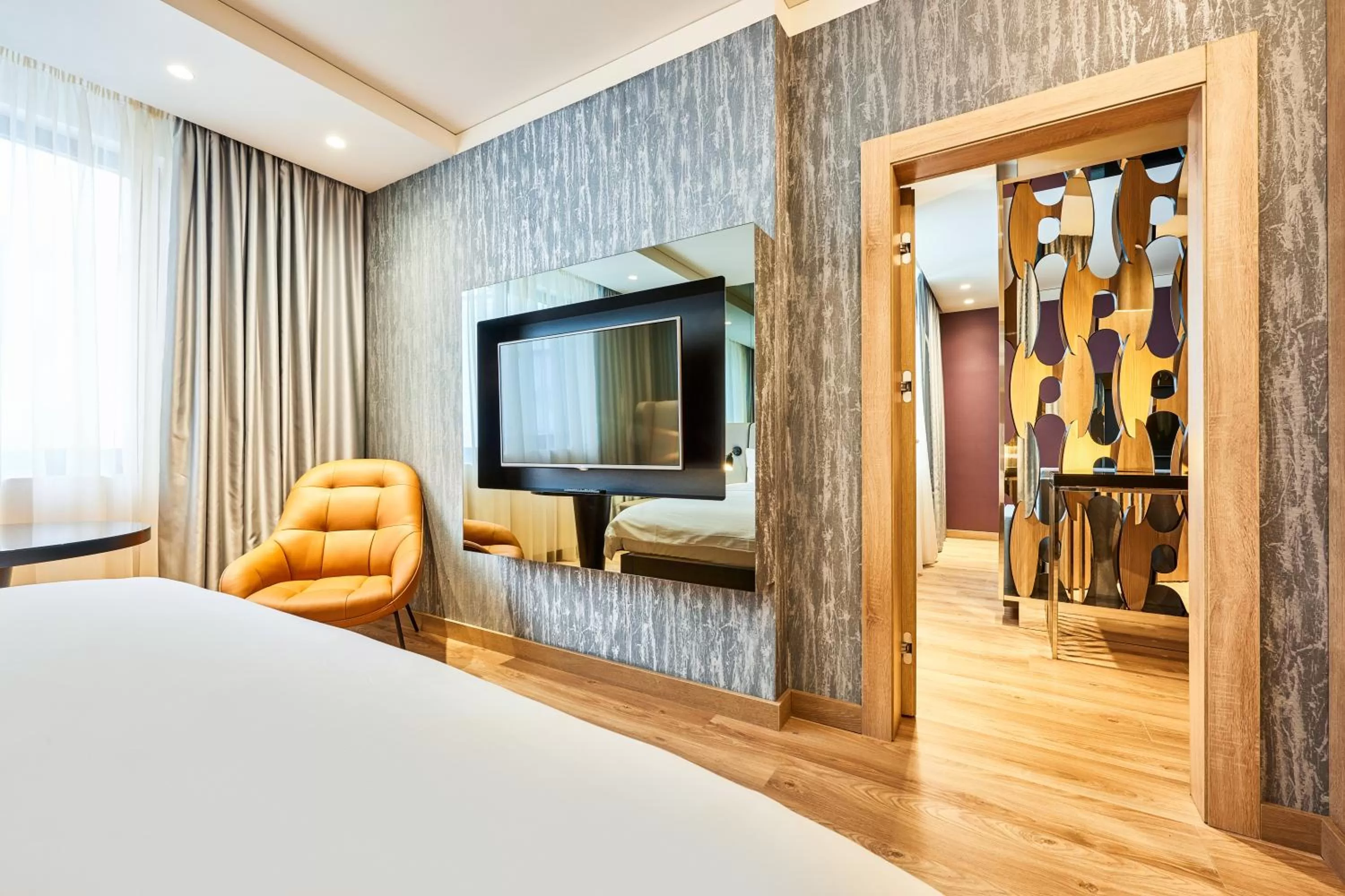 Photo of the whole room, Bed in Radisson Blu Hotel, Kyiv City Centre