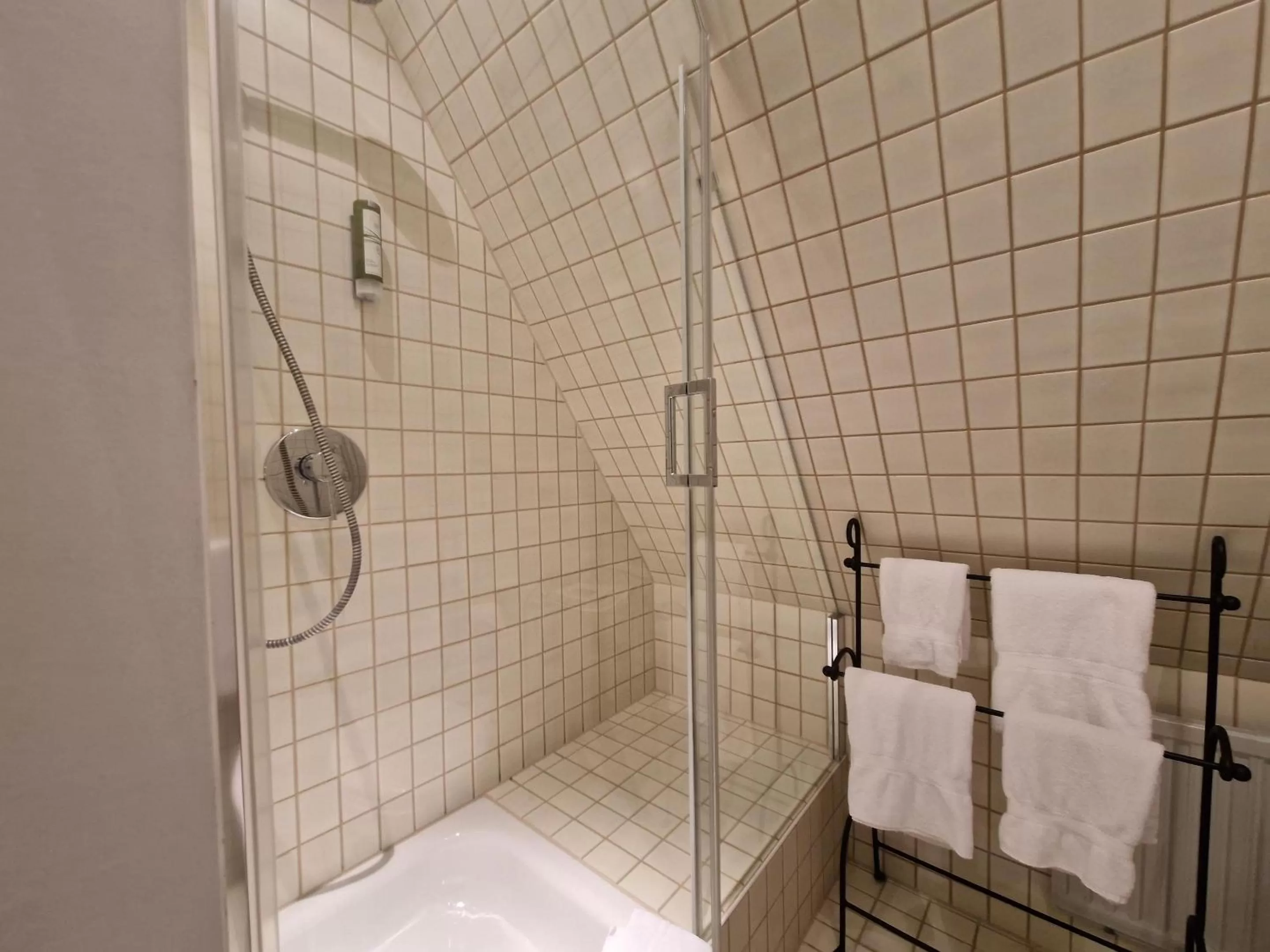 Shower in Laurentius Boutique-Hotel & Restaurant