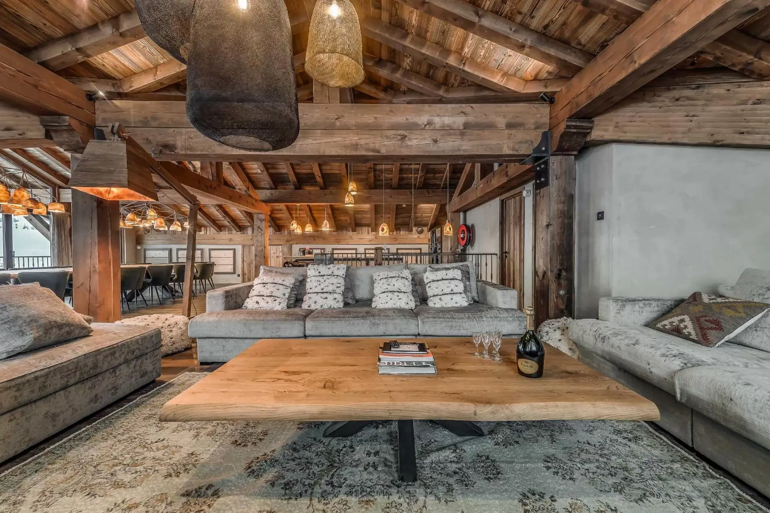 Seating Area in Le Refuge de Solaise - 2551 m Altitude