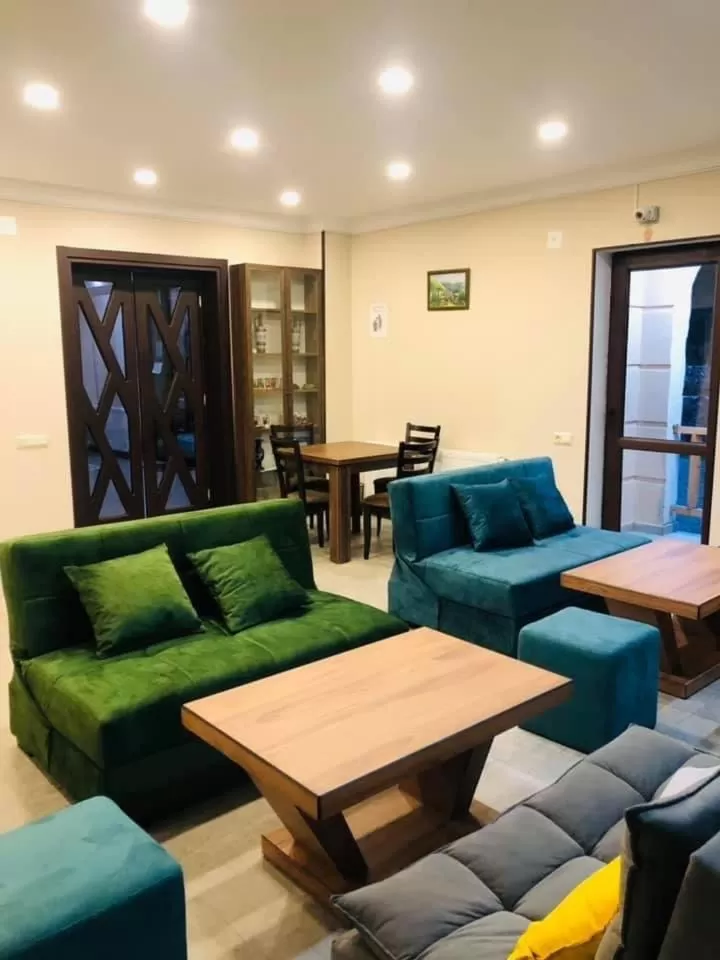 Living room, Seating Area in Hotel Shgedi Mestia