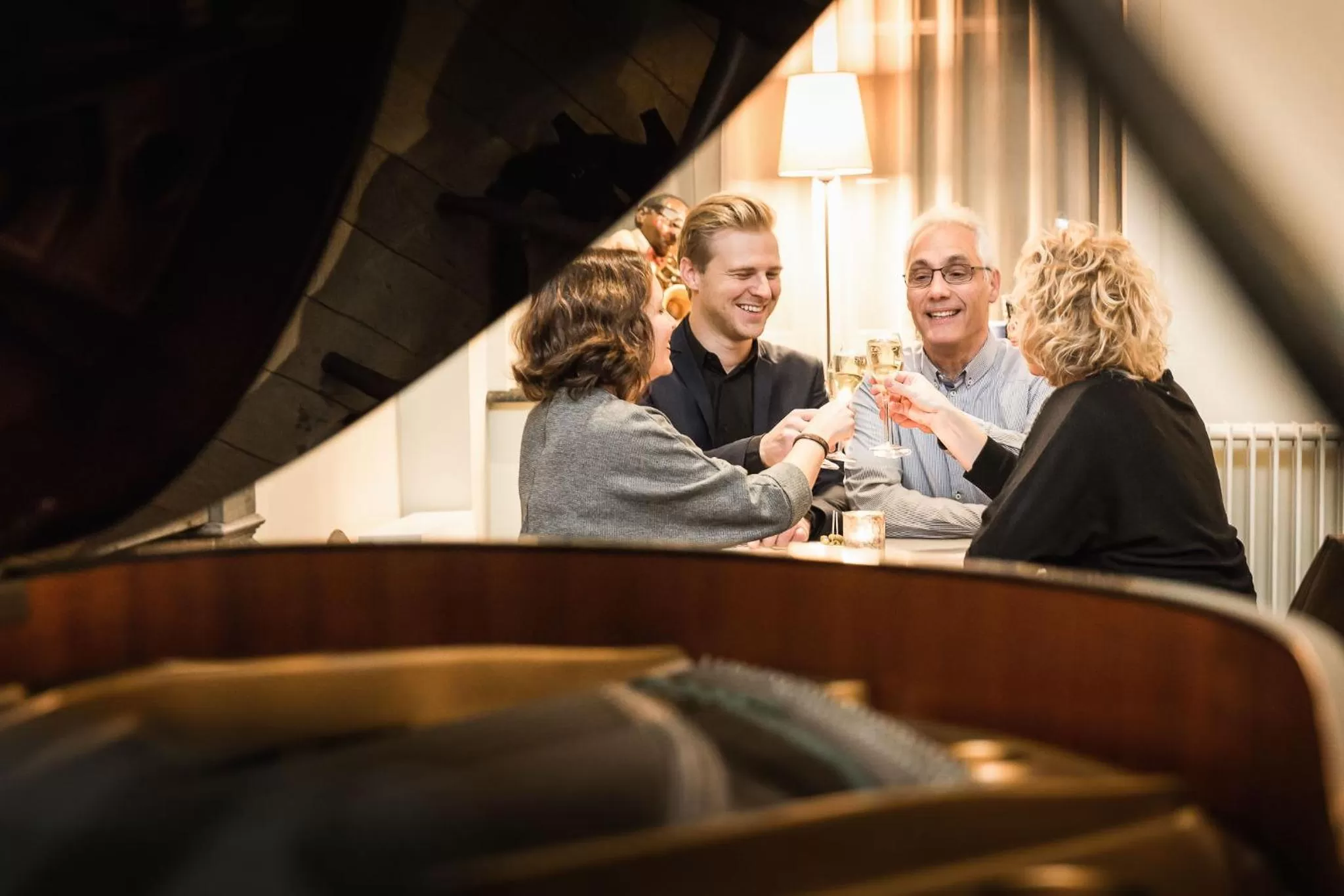 Lounge or bar in Hotel Navarra Brugge