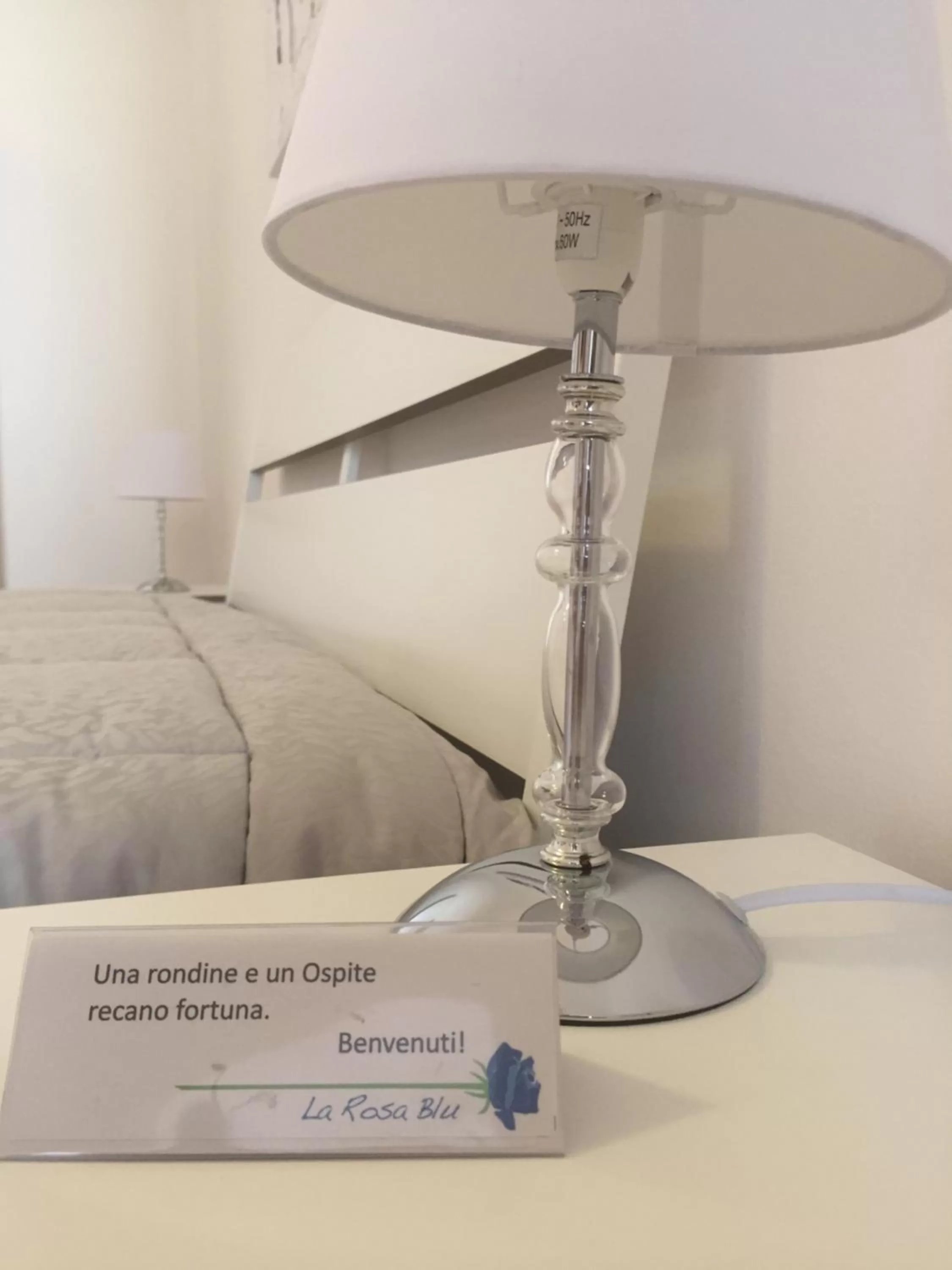 Photo of the whole room, Bed in La Rosa Blu 2