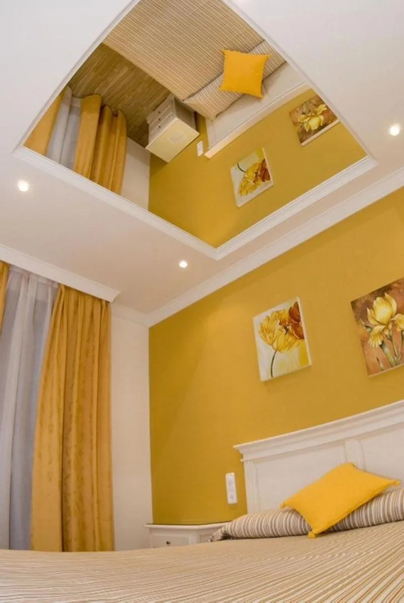 Bed in Hotel los Girasoles