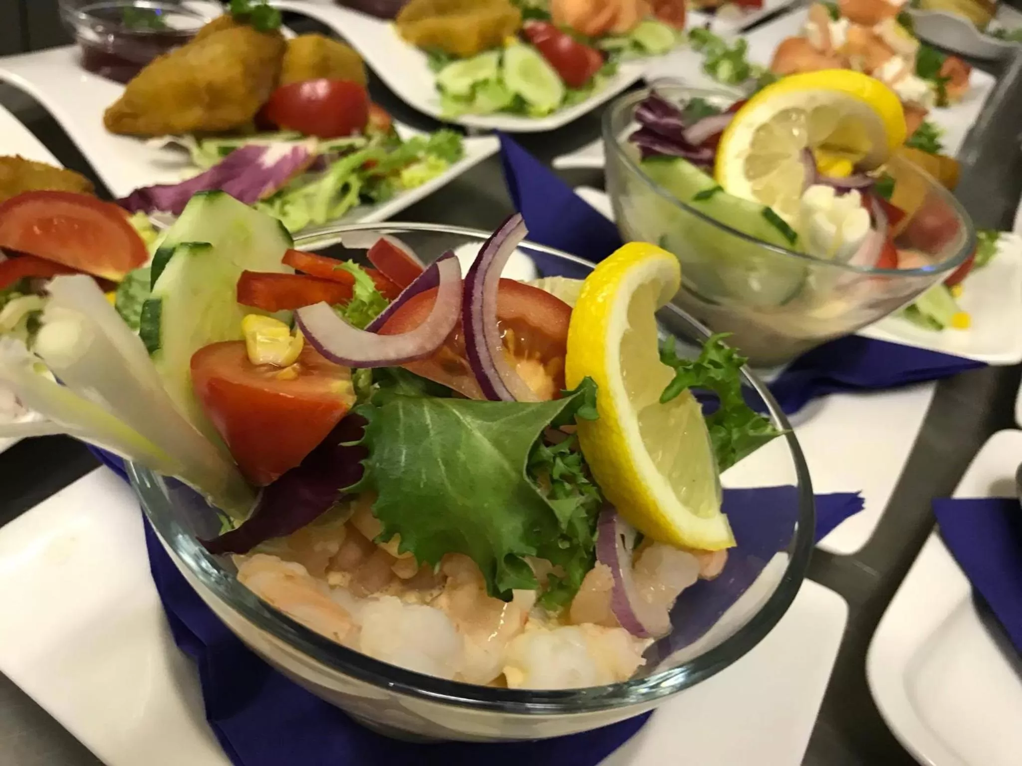 Food close-up in Waterfront Hotel