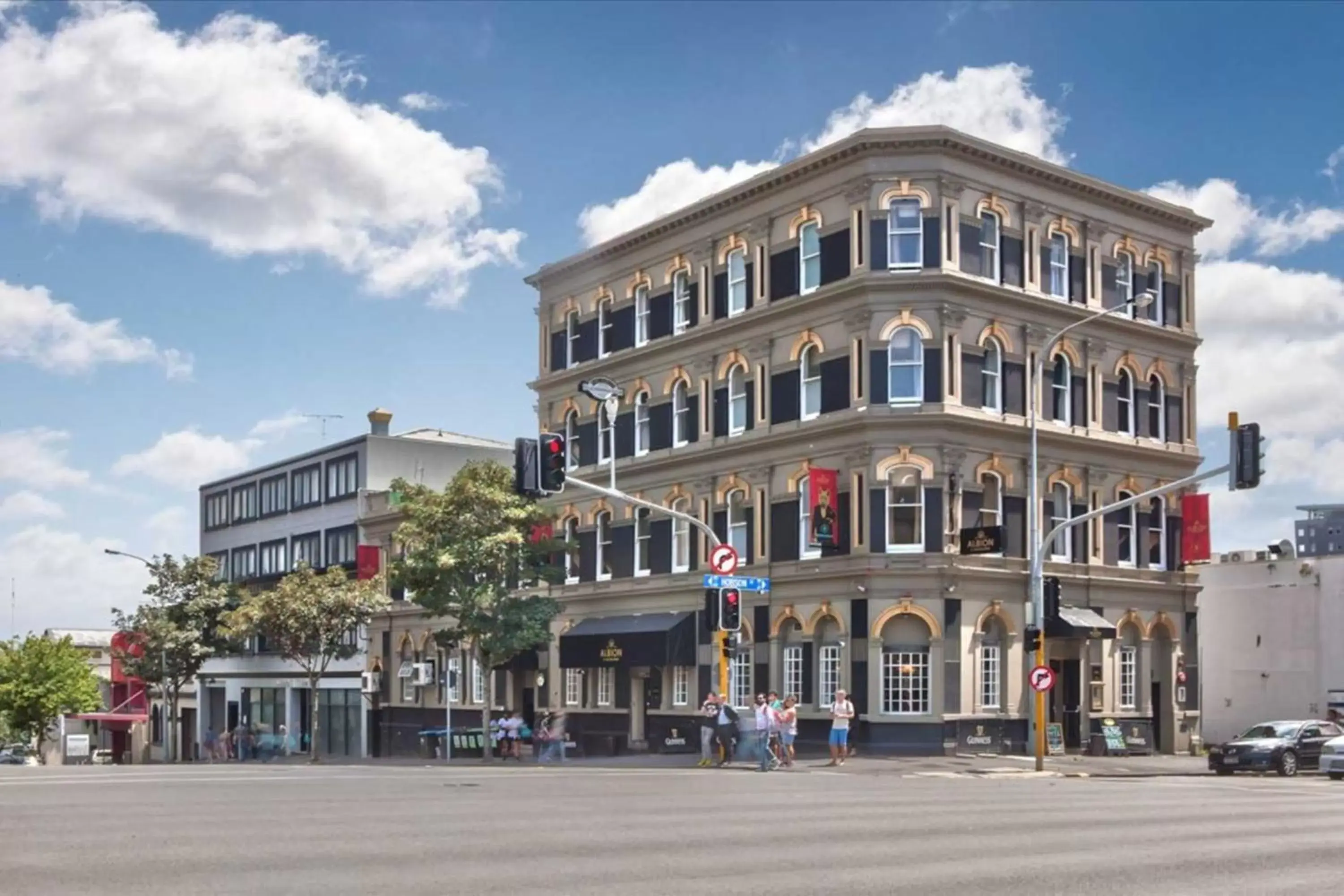 Property building in Albion Hotel