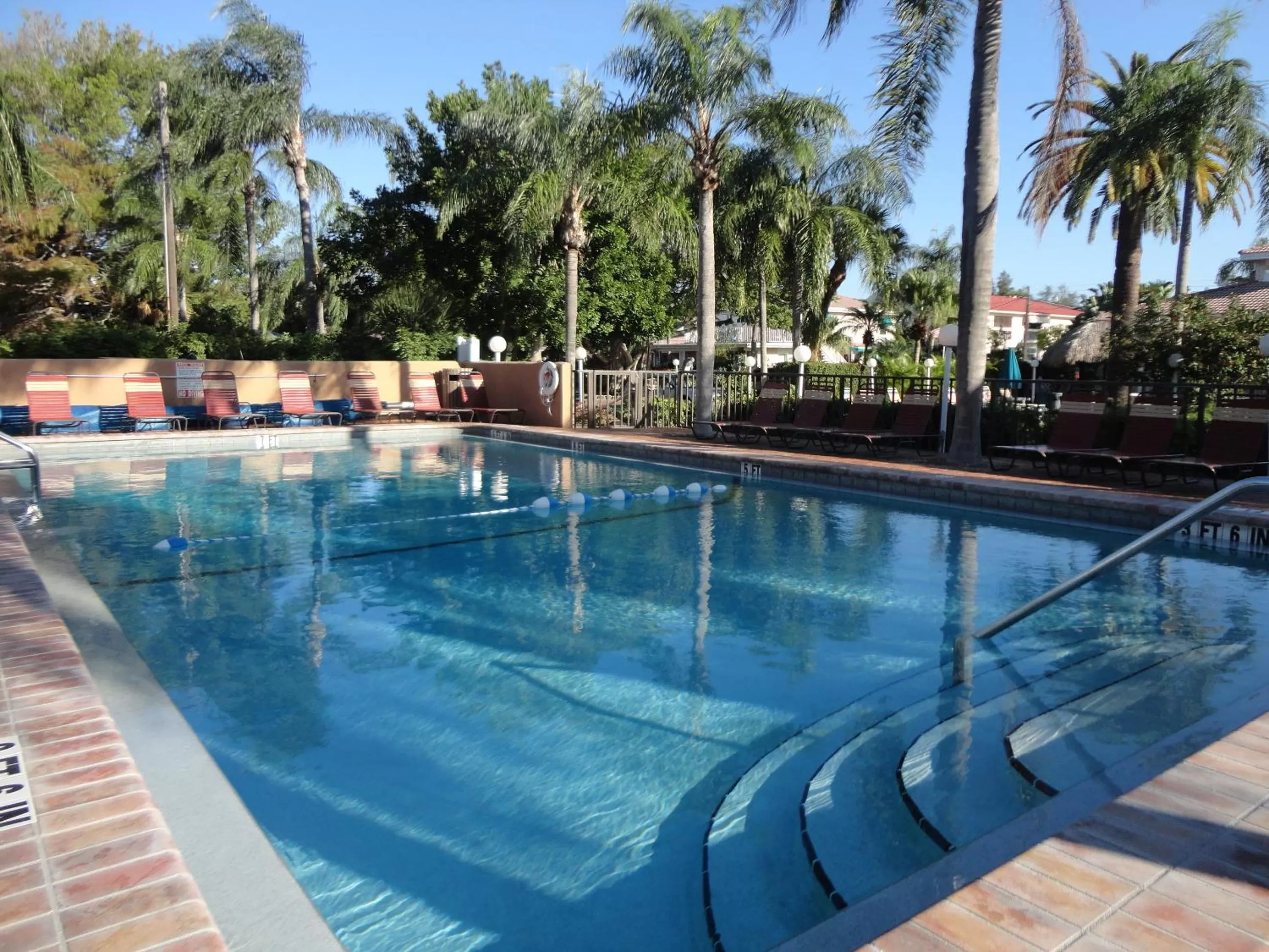 Swimming pool in The Capri at Siesta