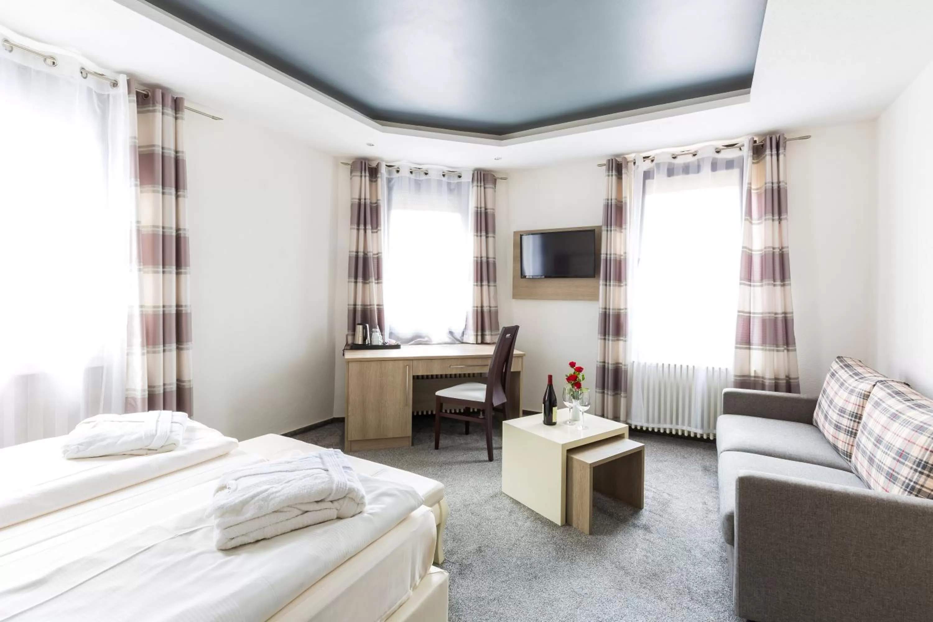 Day, Bed in Bavaria Hotel Münchner Hof Superior