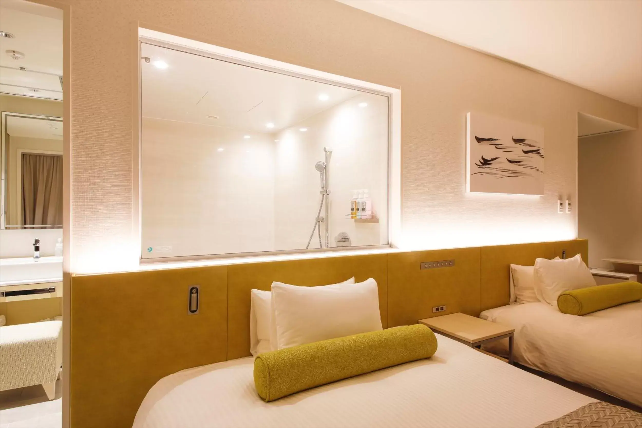 Bed in Hotel Nikko Himeji