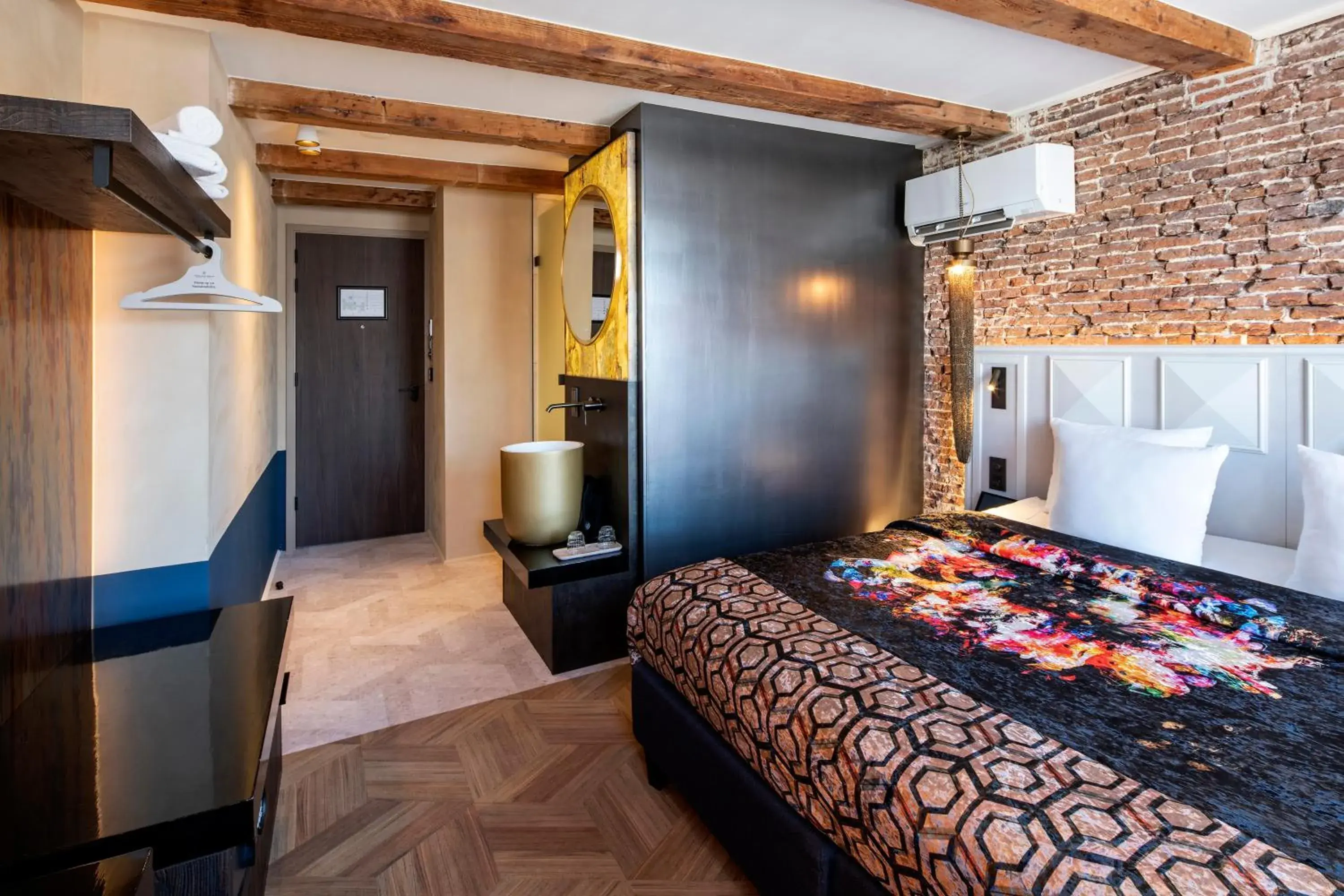 Bedroom, Bed in Rokin Hotel