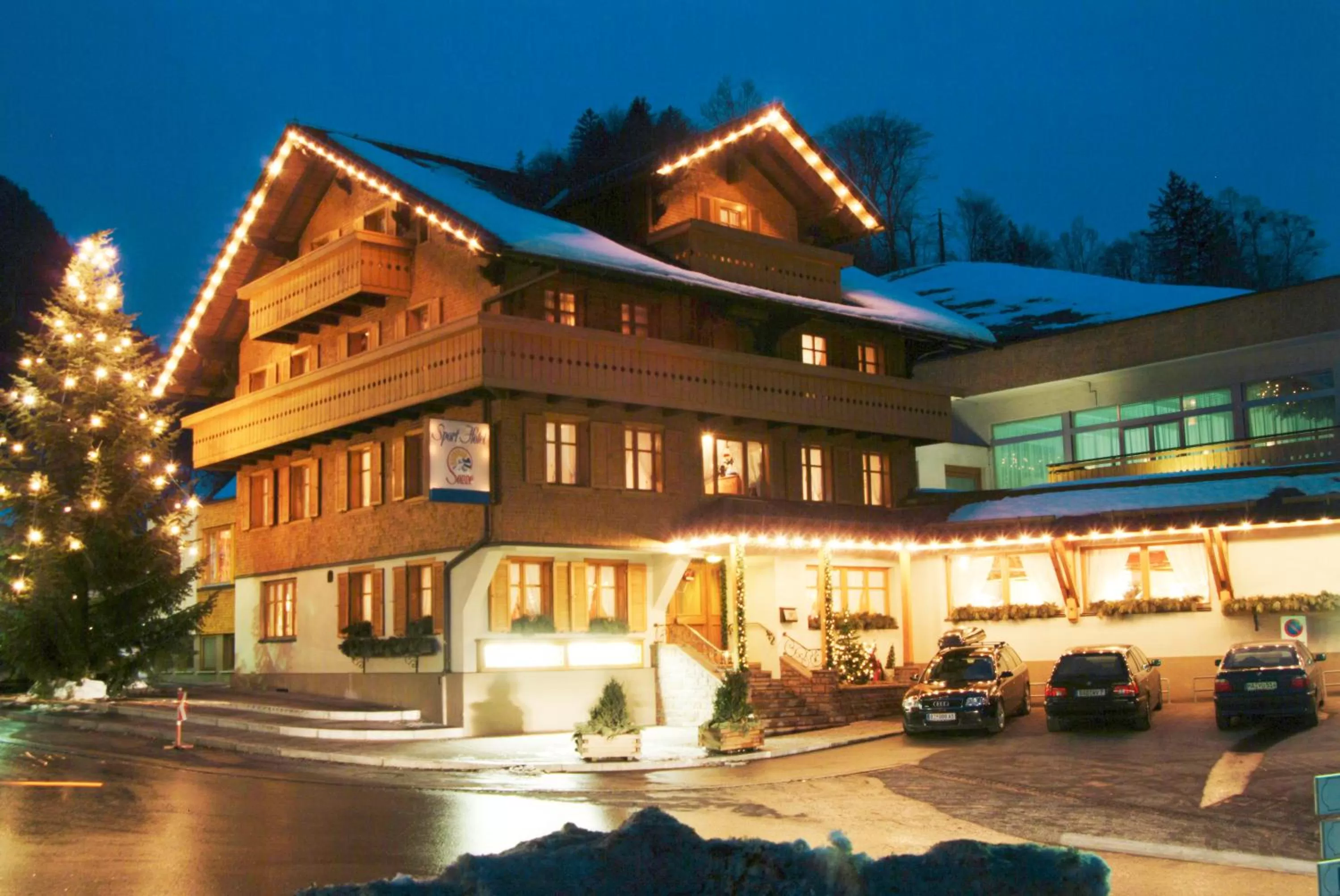 Property building in Sporthotel Sonne