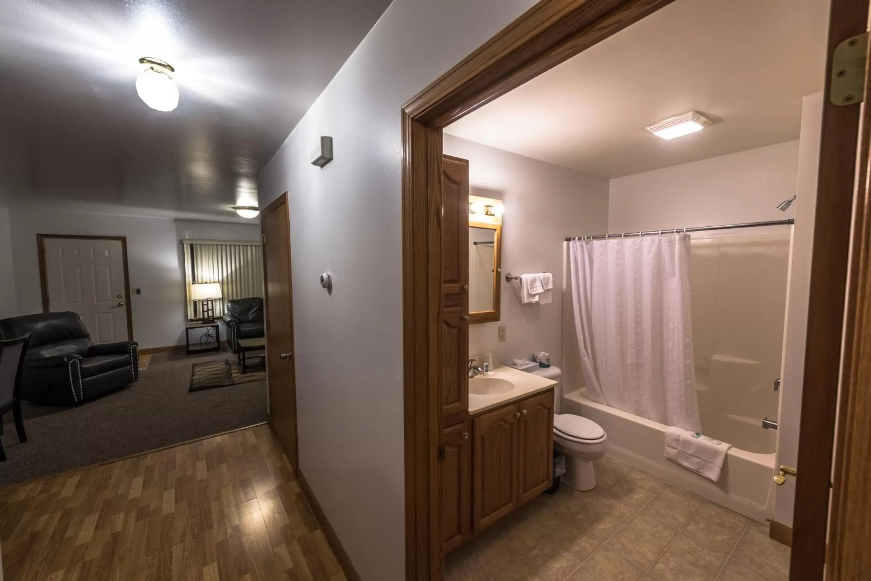 Bathroom in Draft Horse Inn and Suites