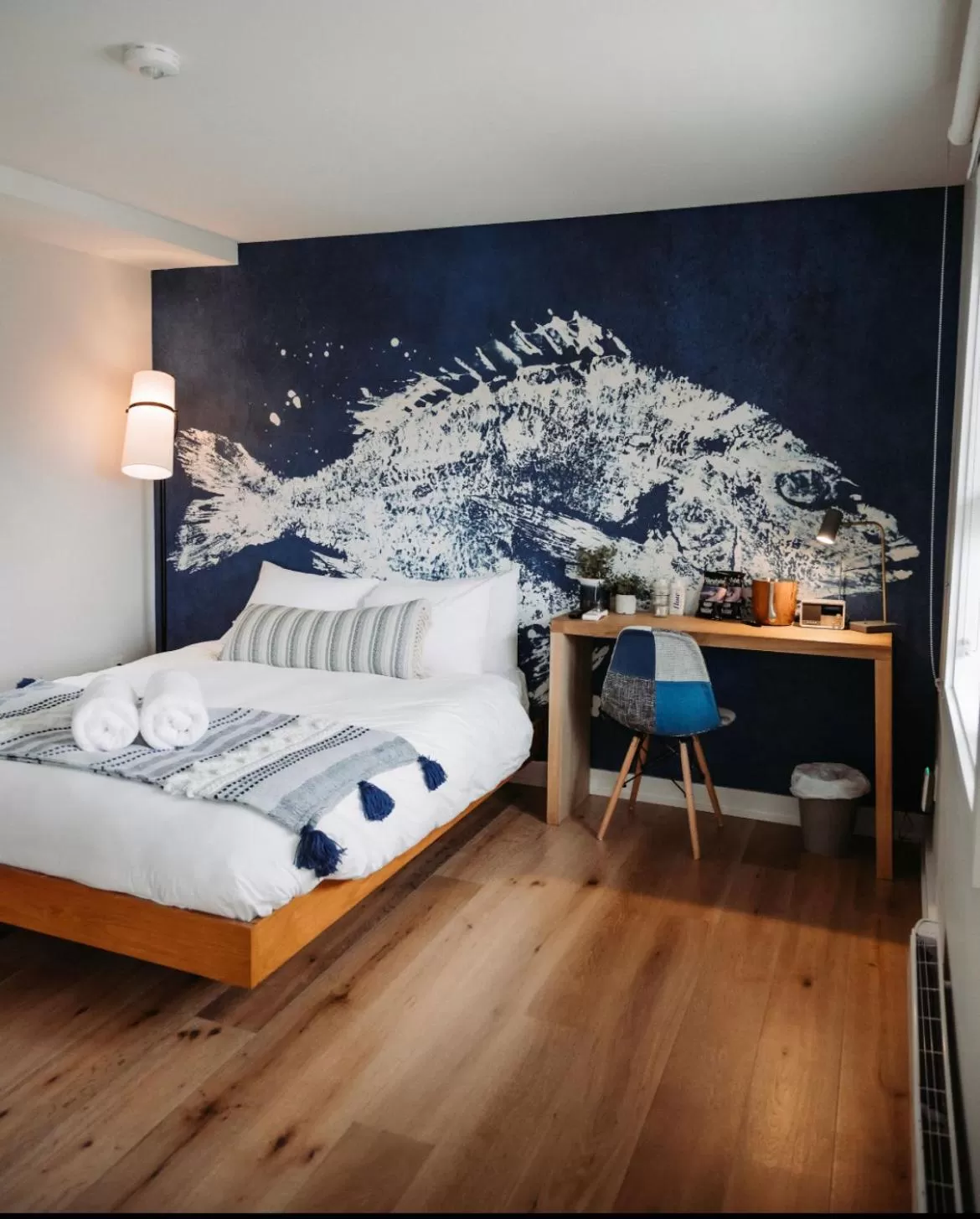 Bed in Penny's Motel