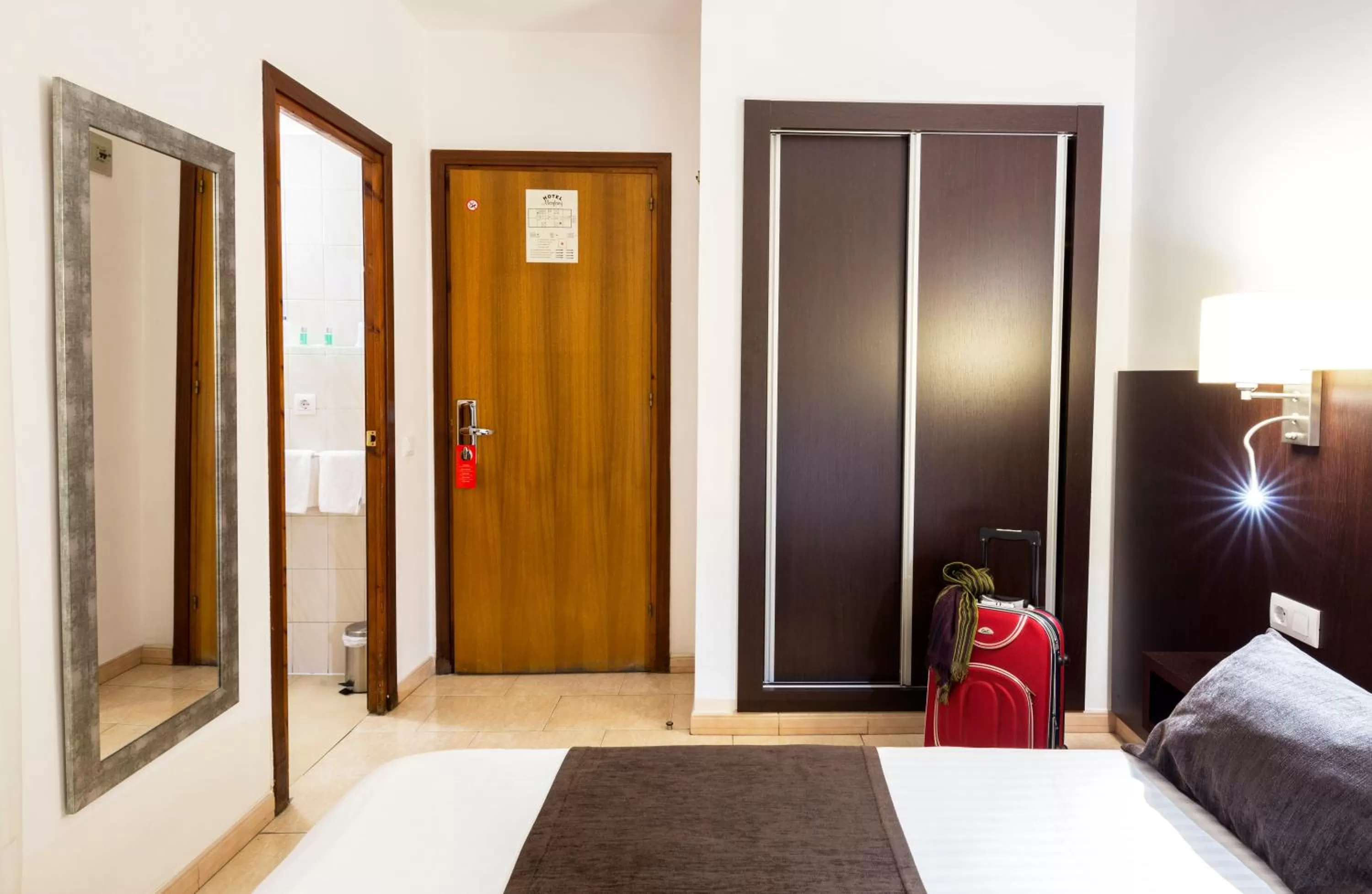 Bed in Hotel Marfany