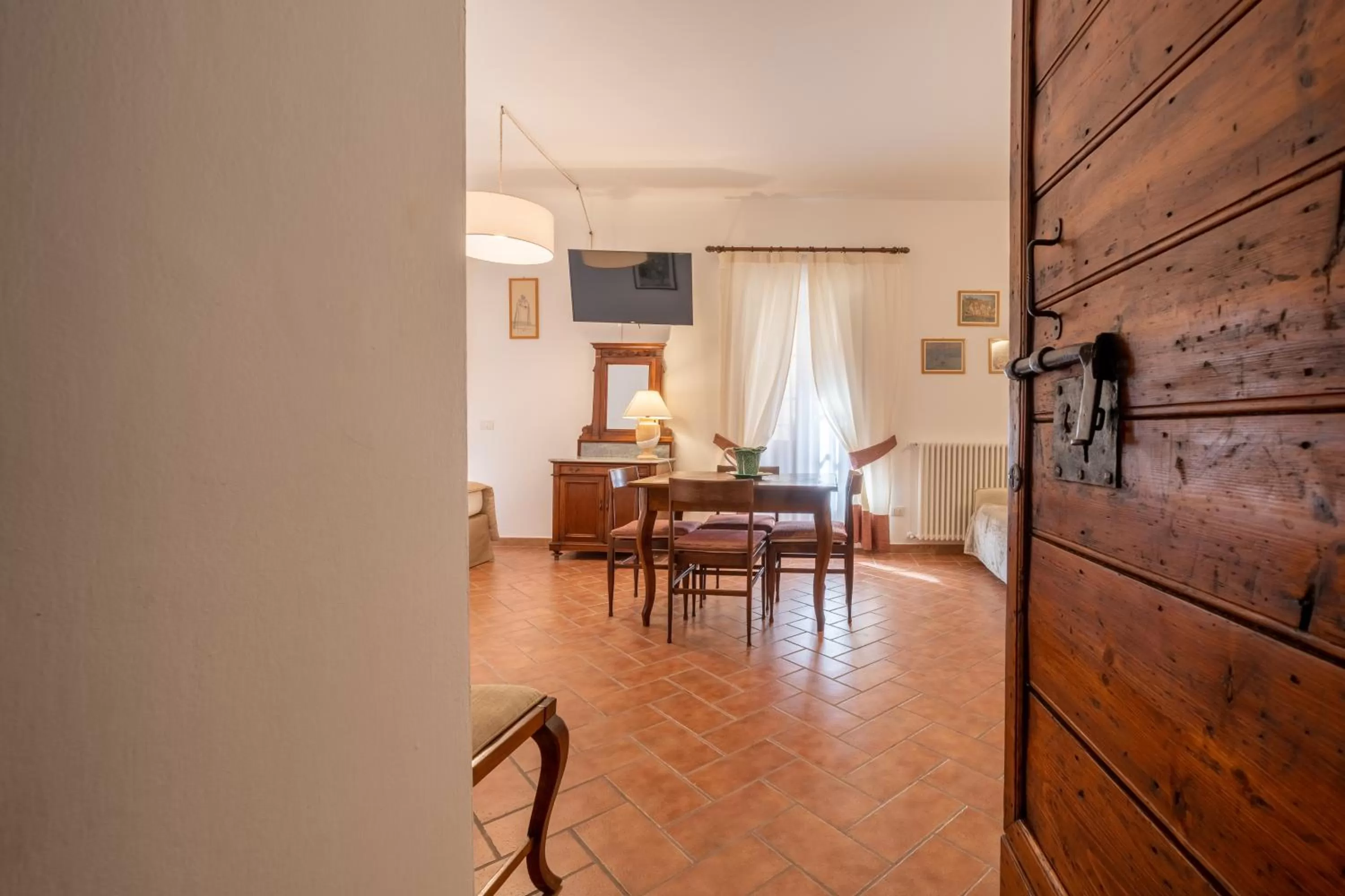 Living room in Affittacamere Valentina