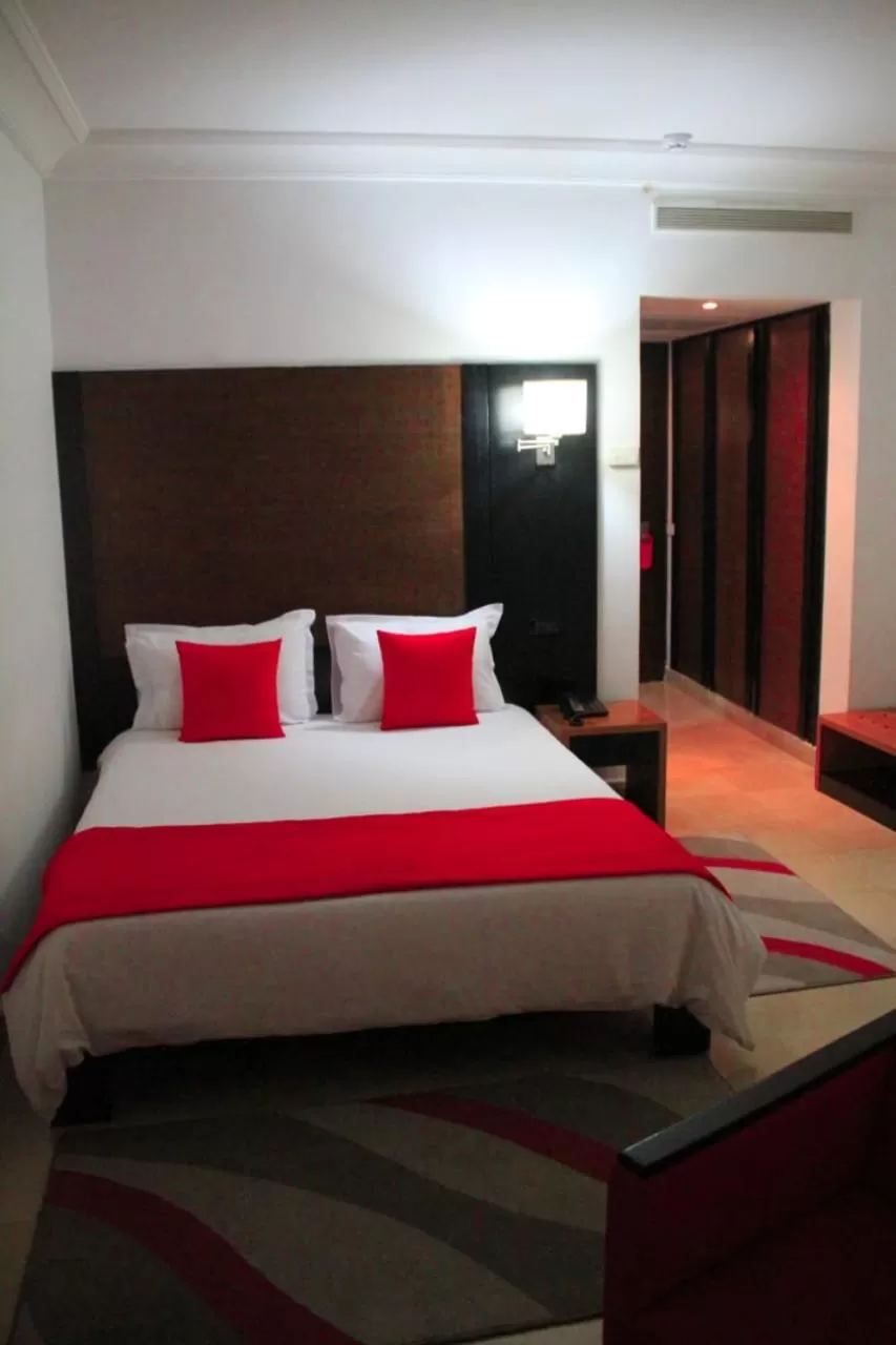 Bed in hôtel LE PACHA