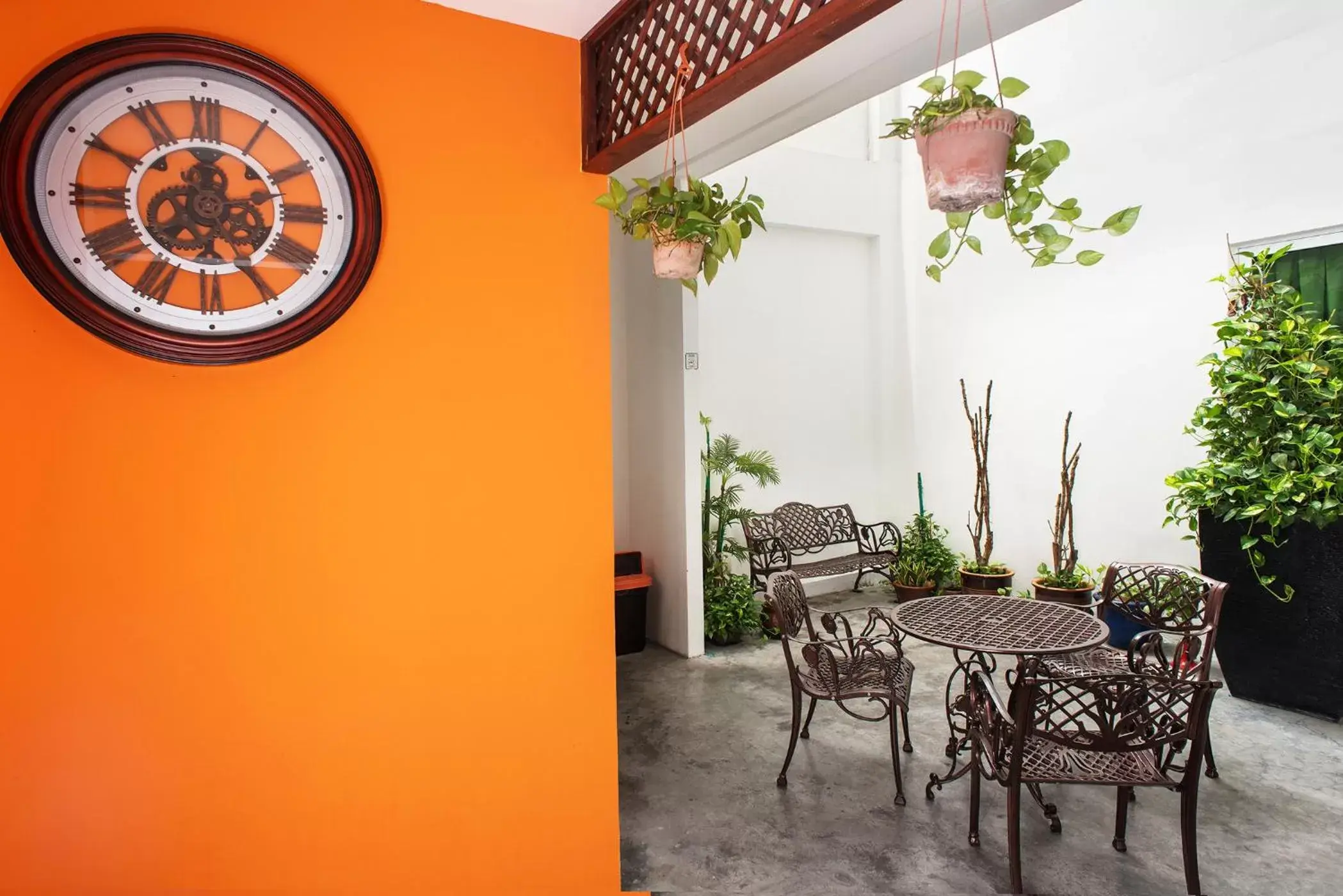 Patio, Dining Area in HelicoNia Hotel