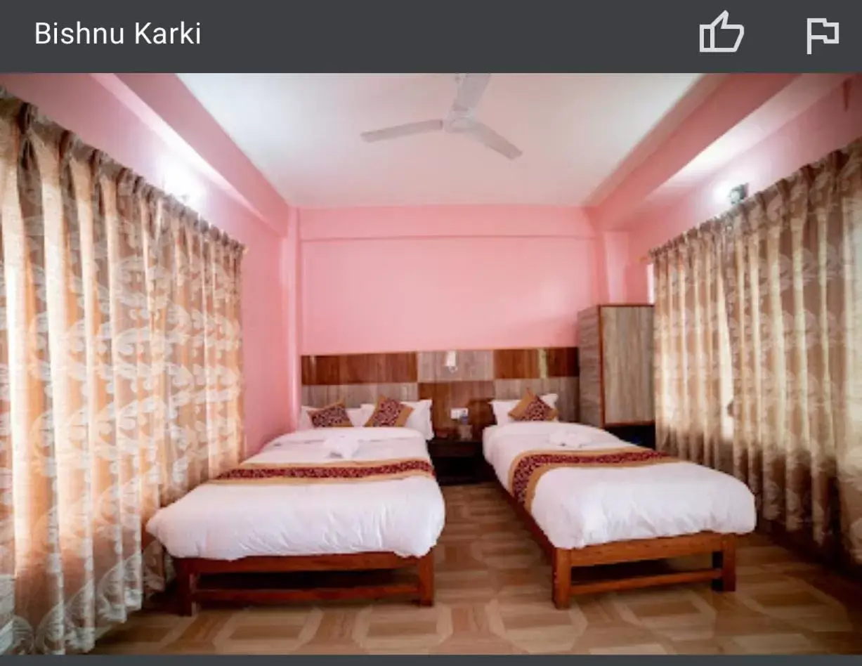 Standard Triple Room in Hotel Peace Stupa Standard Triple Room in Hotel Peace Stupa