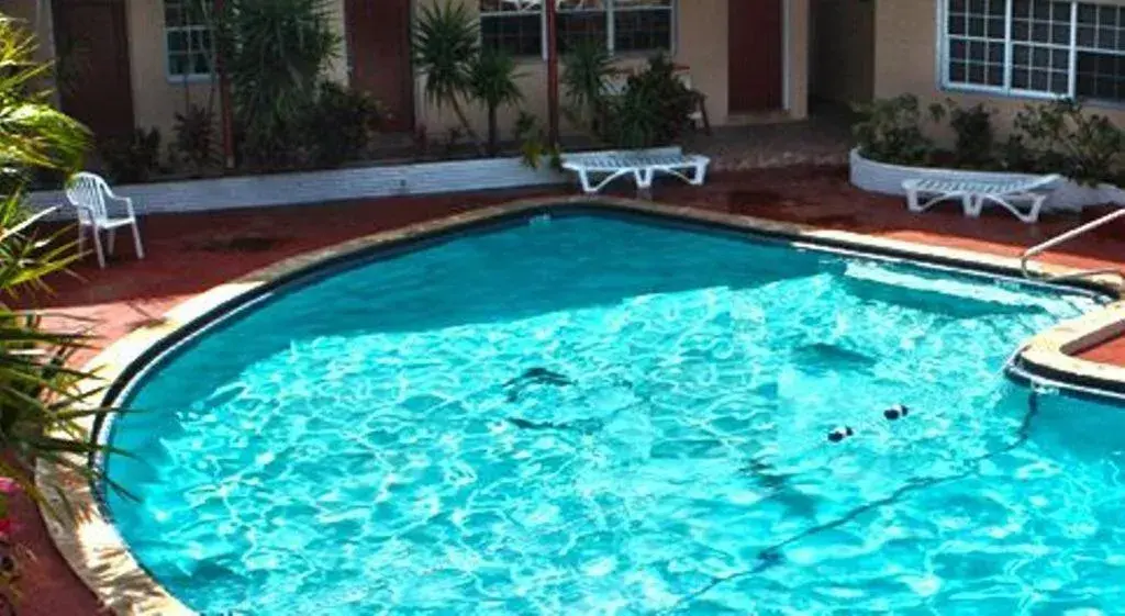 Swimming Pool in Beach and Town Motel