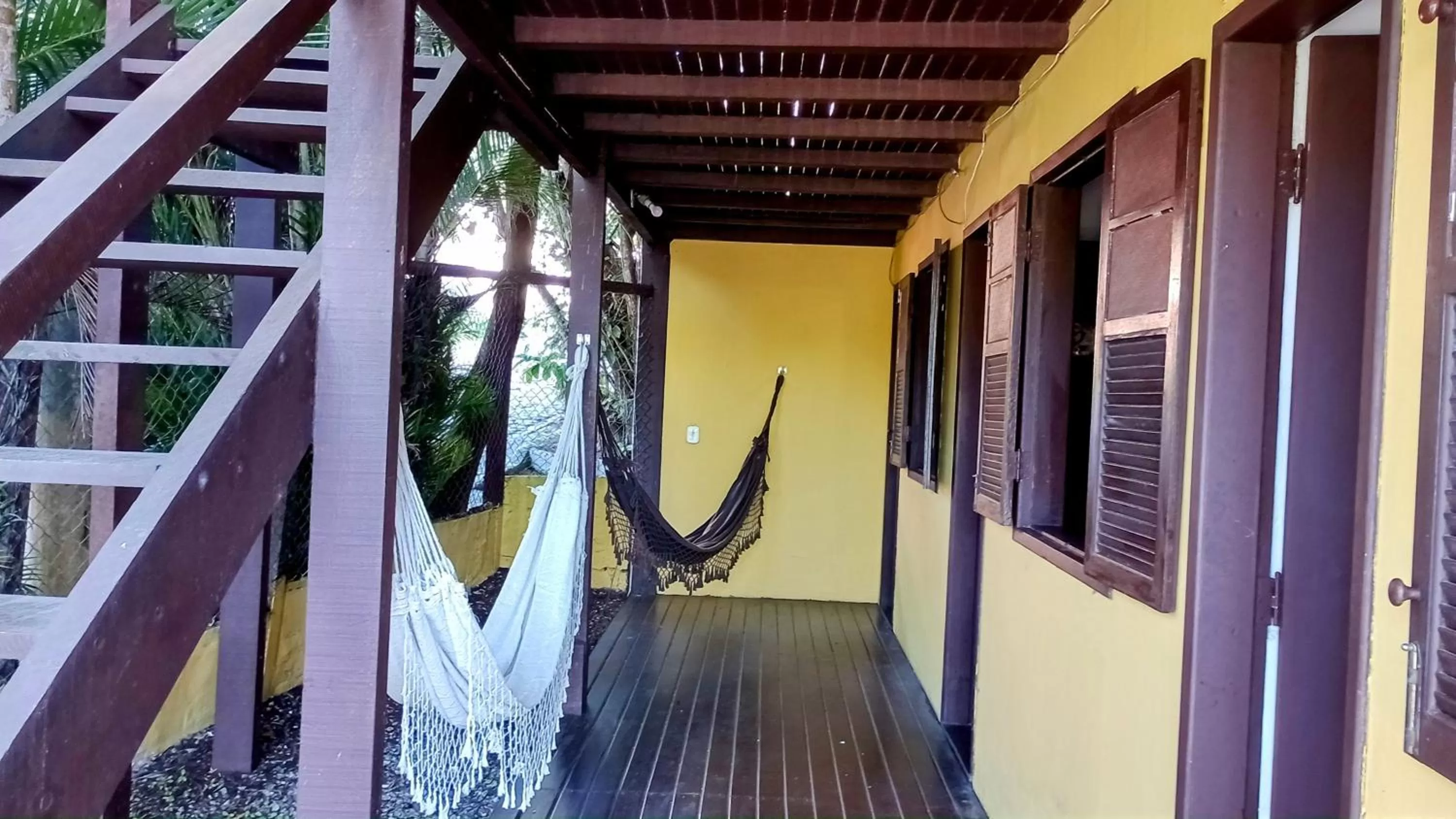 Balcony/Terrace in Hibiscos Pousada