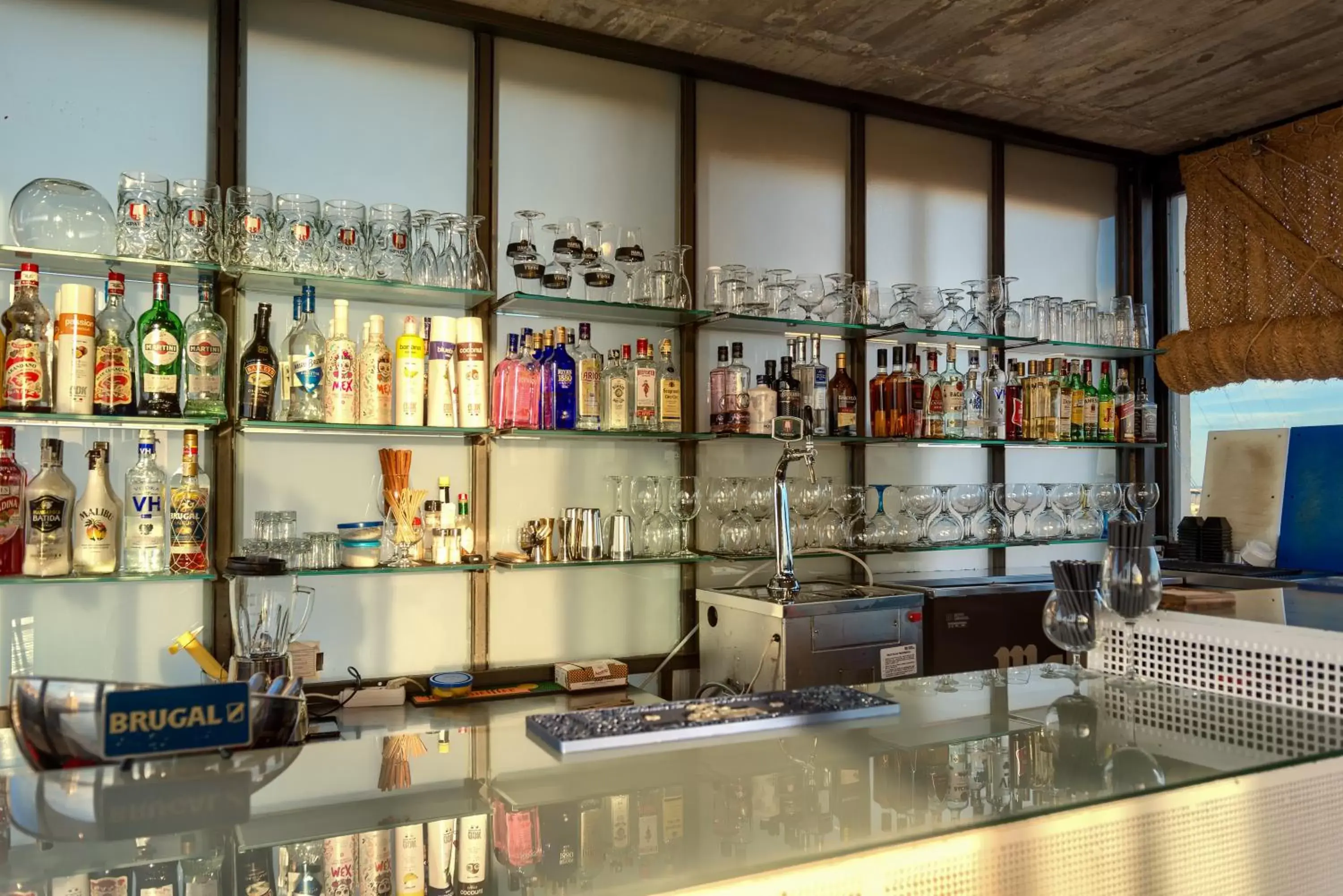 Alcoholic drinks in Sea You Hotel Port Valencia