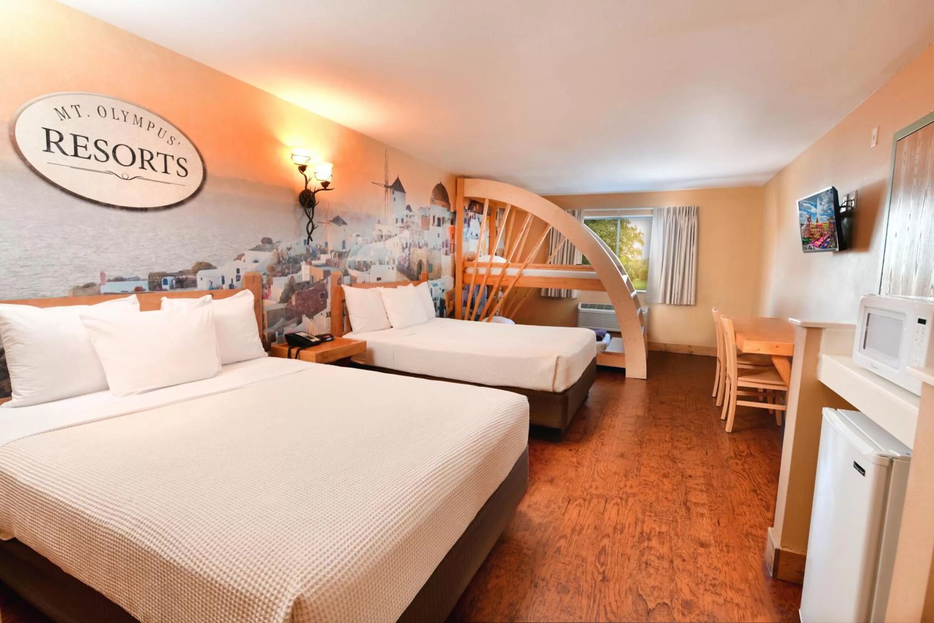 Photo of the whole room, Bed in MT. OLYMPUS WATER PARK AND THEME PARK RESORT