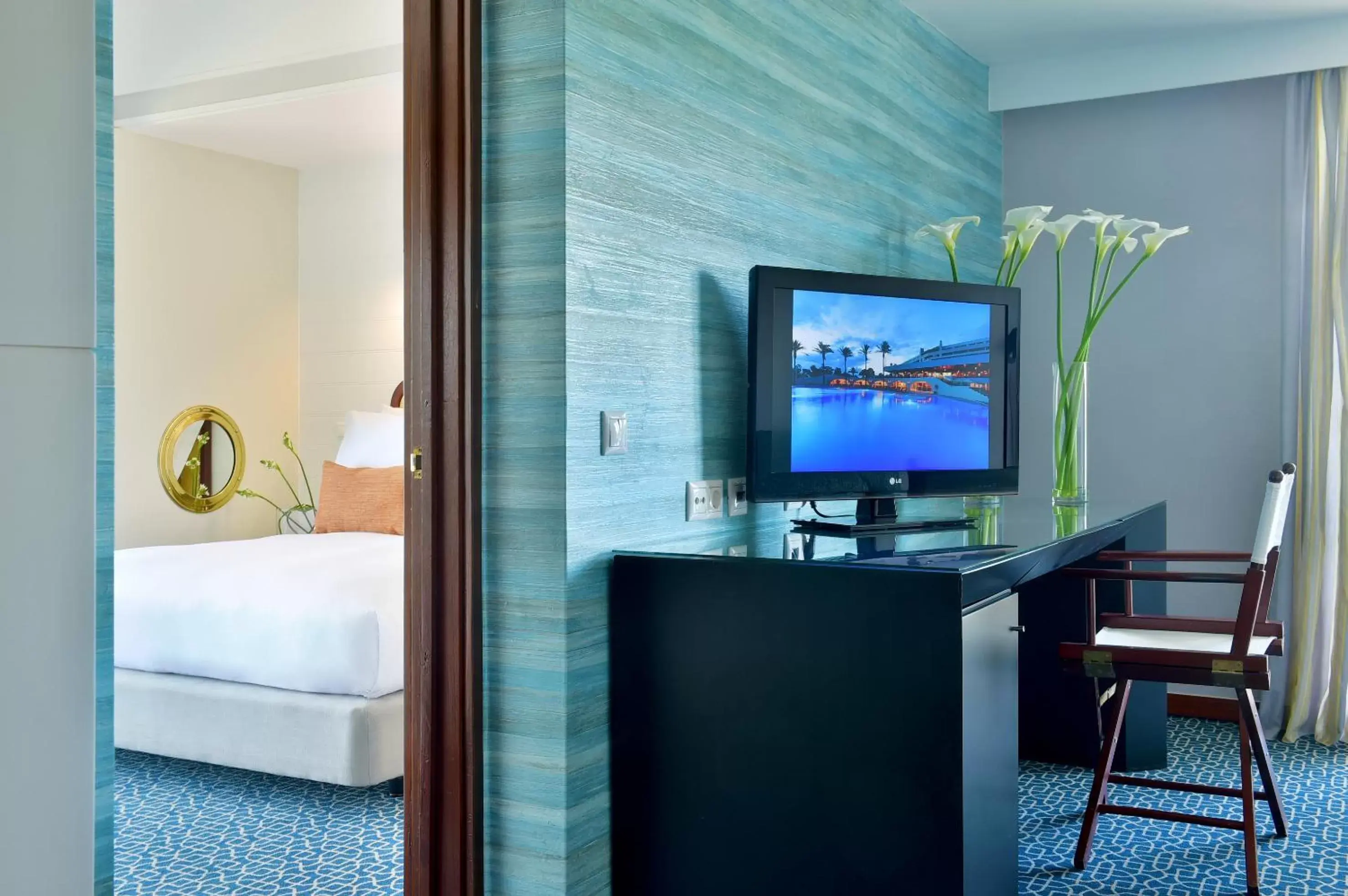 Living room, Bed in Pestana Alvor Praia Premium Beach & Golf Resort Living room, Bed in Pestana Alvor Praia Premium Beach & Golf Resort