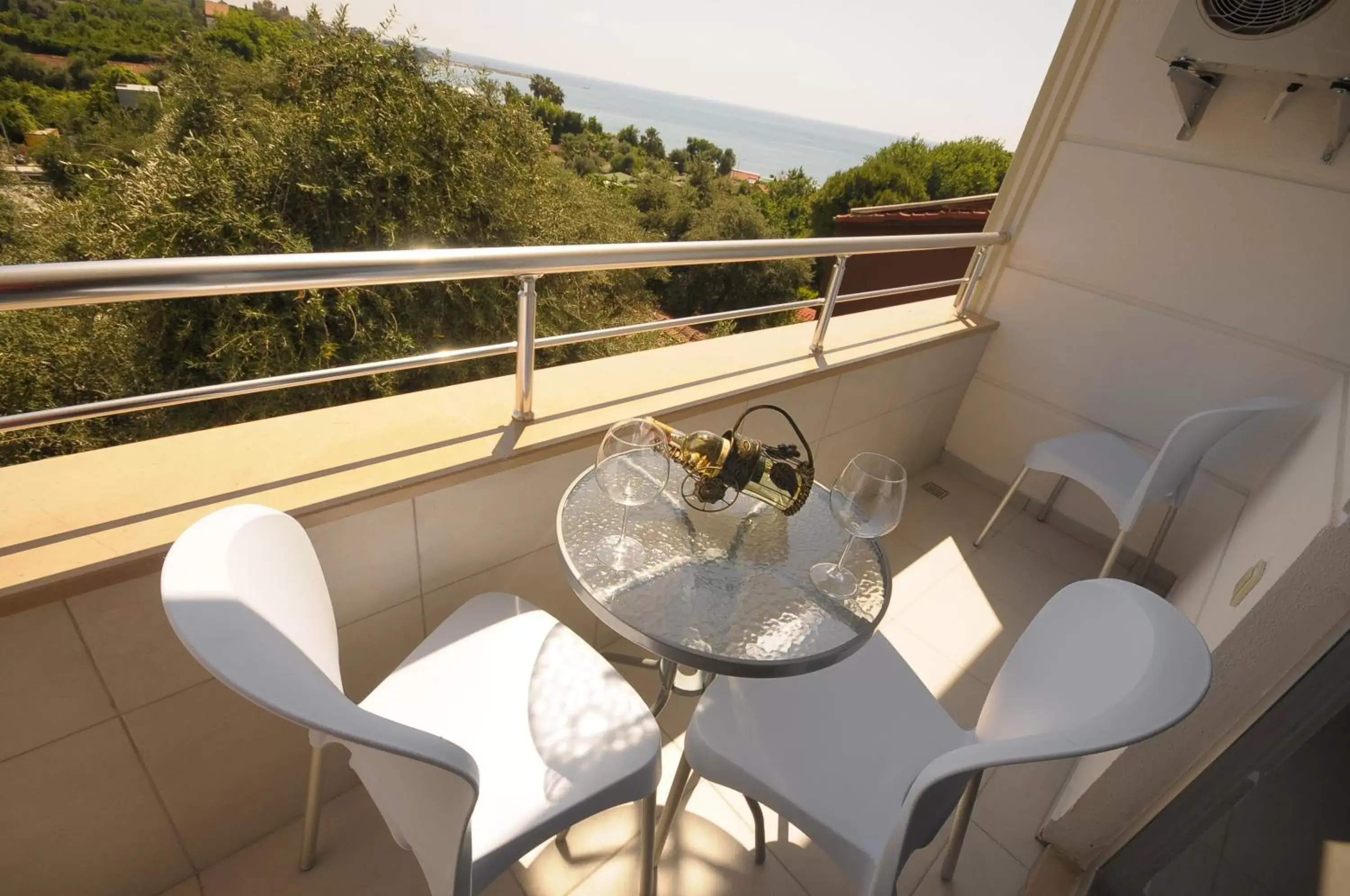 Balcony/Terrace in Aura Boutique Hotel