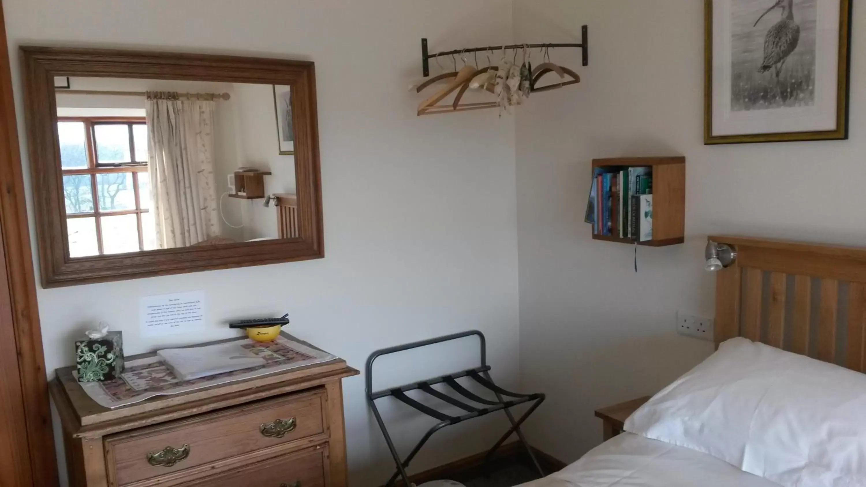 Bedroom in Green Bank Farmhouse