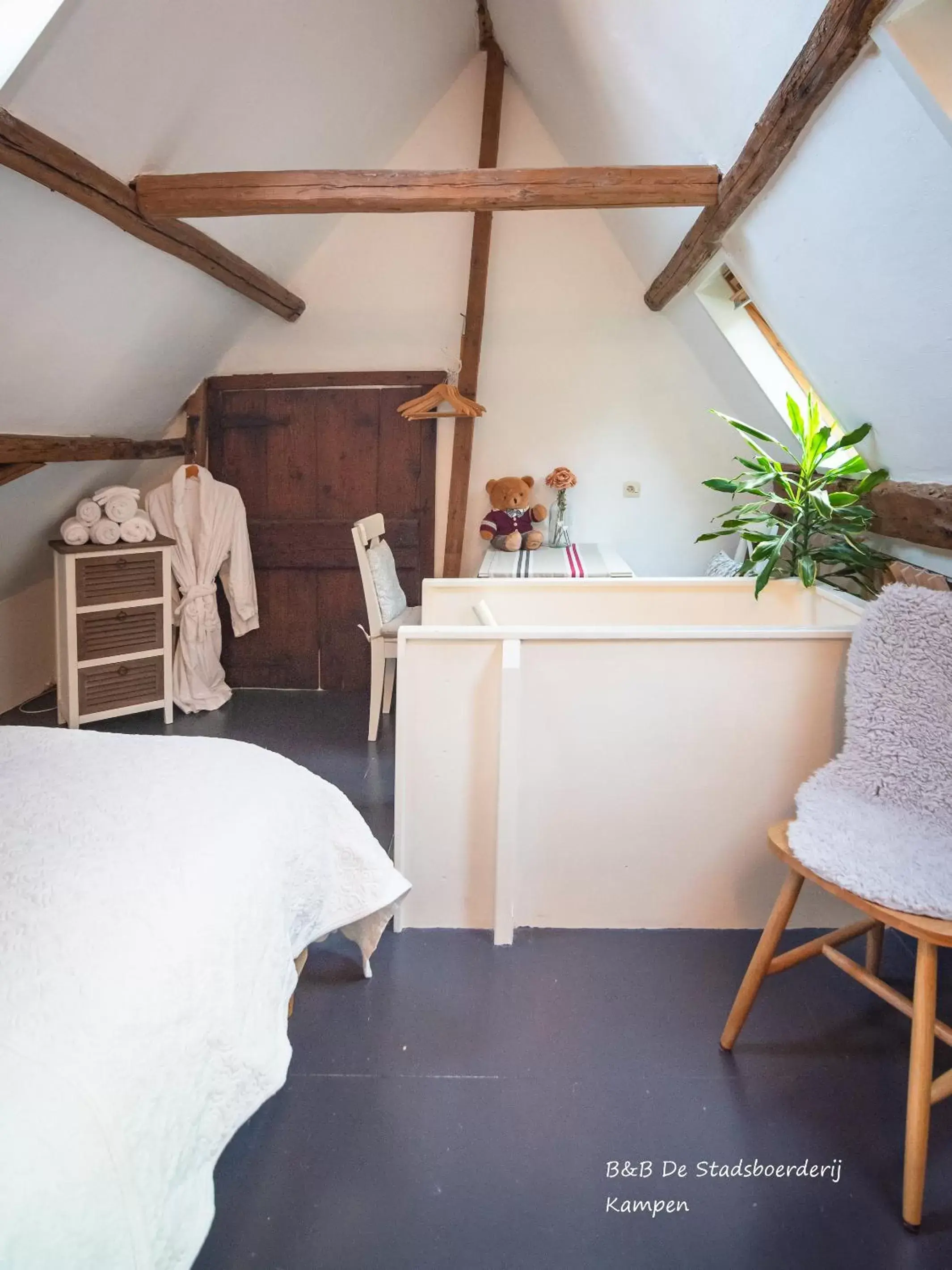 Bedroom in De Stadsboerderij