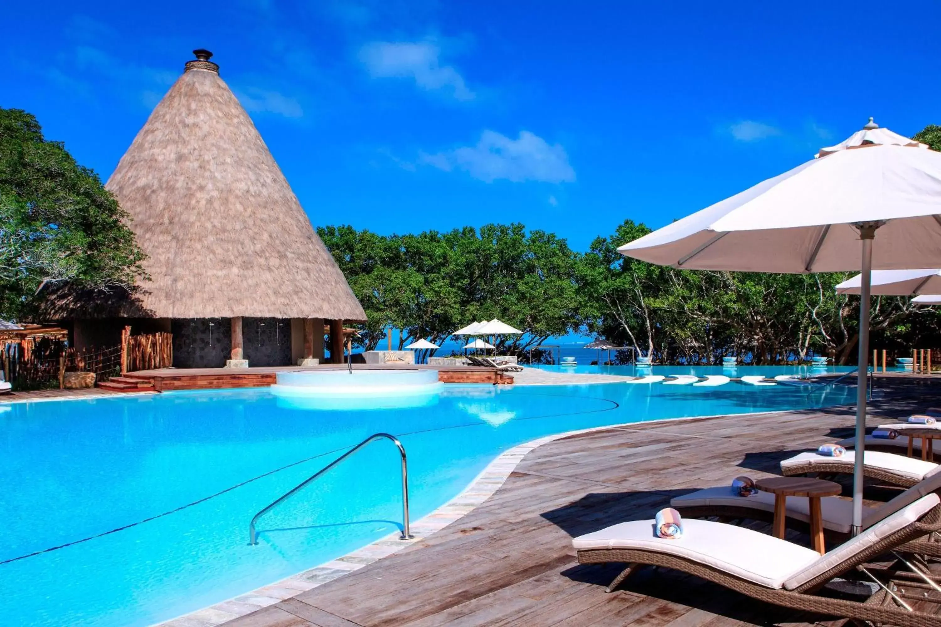 Swimming Pool in Sheraton New Caledonia Deva Spa & Golf Resort