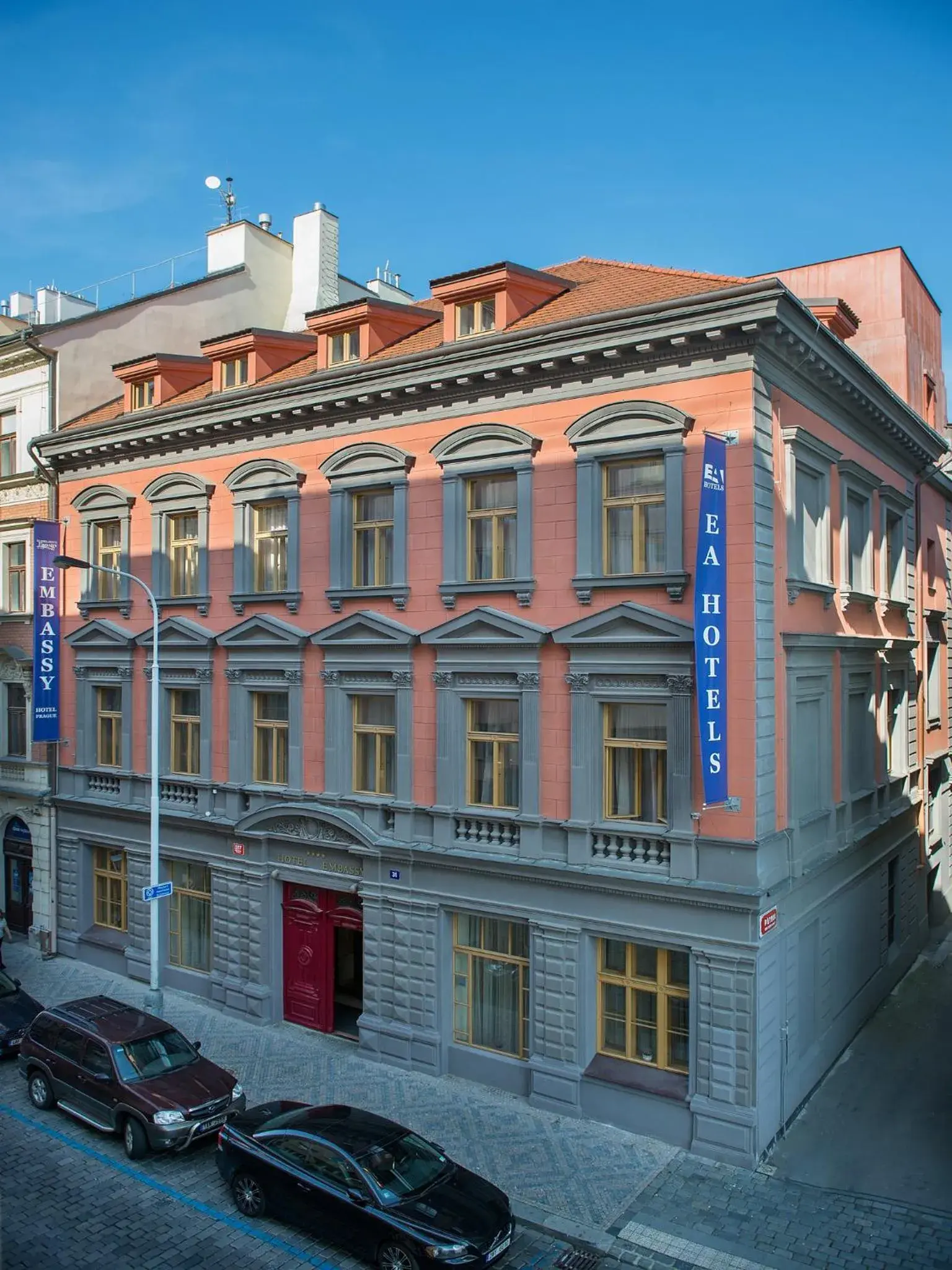 Property Building in EA Embassy Prague Hotel