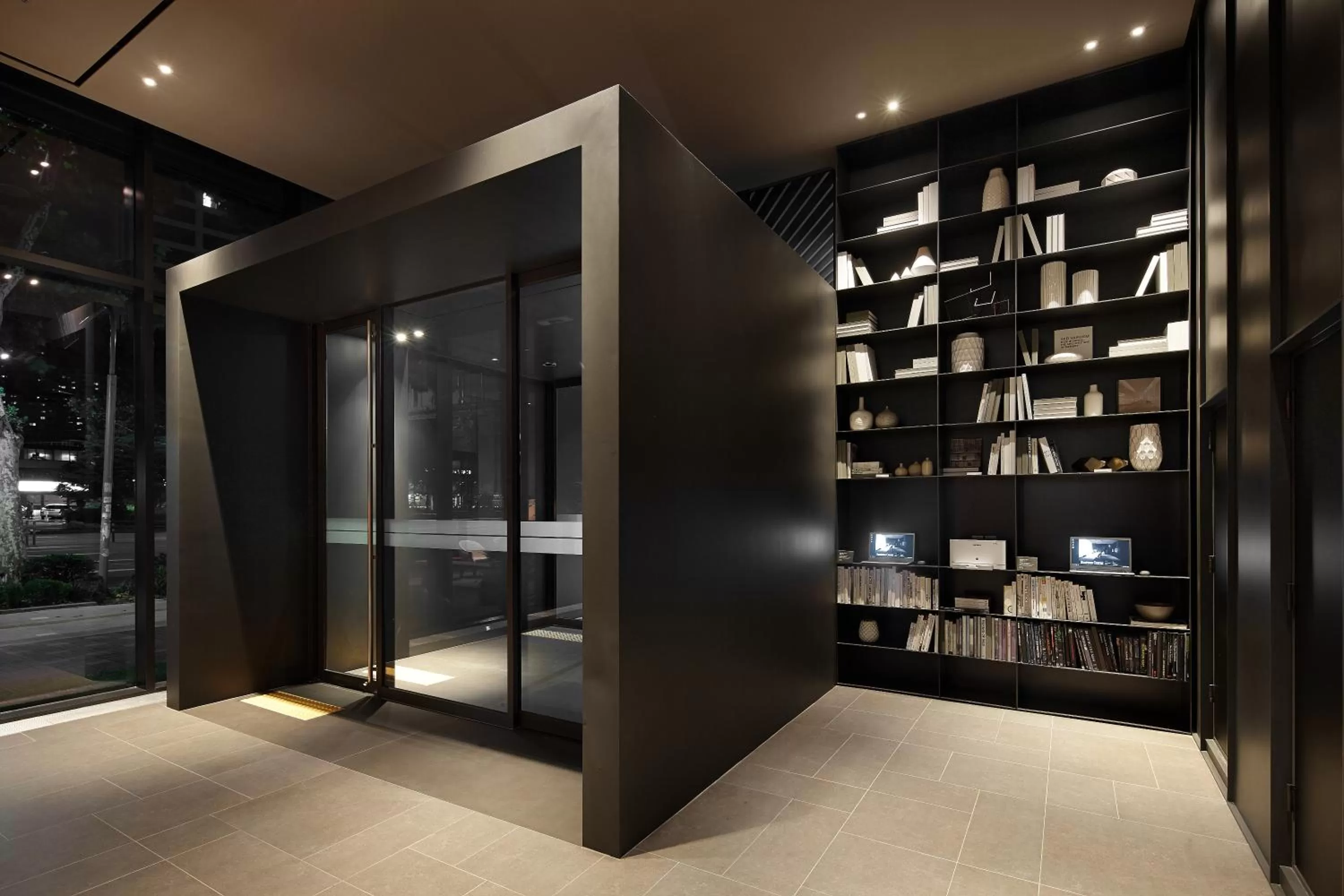 Lobby or reception in Shilla Stay Mapo Hongdae