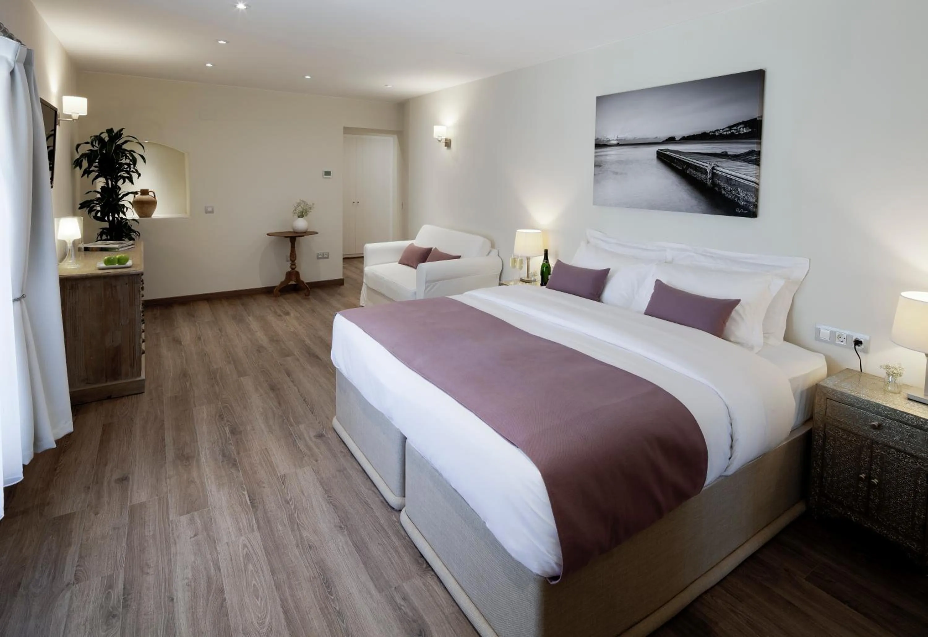 Decorative detail, Bed in Boutique Hotel Can Pico - Adults Only