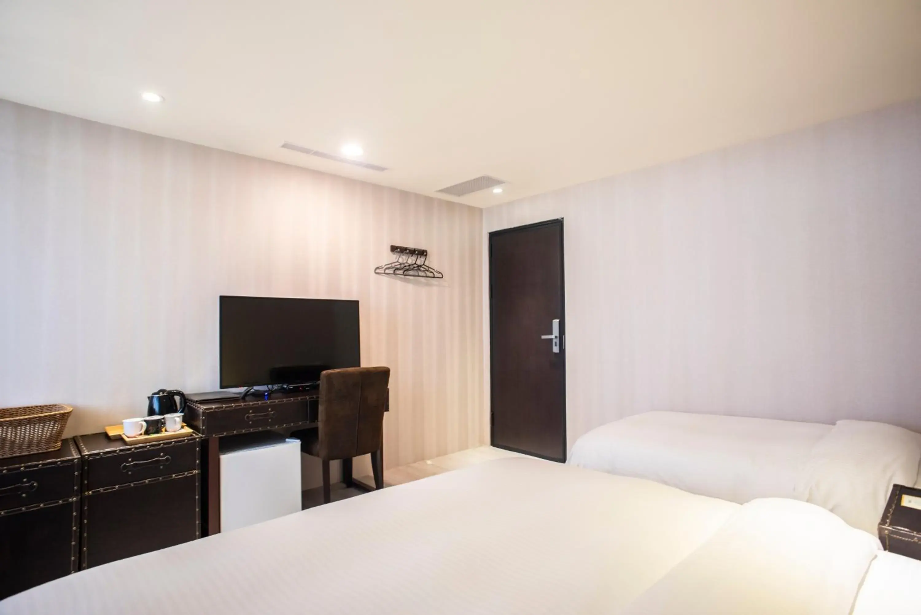 TV and multimedia, Bed in XinsheHotel - Chungli