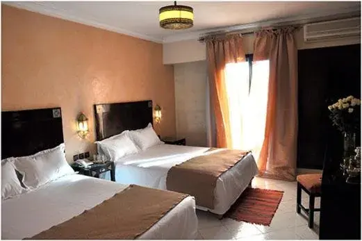 Bed in Hotel Mont Gueliz