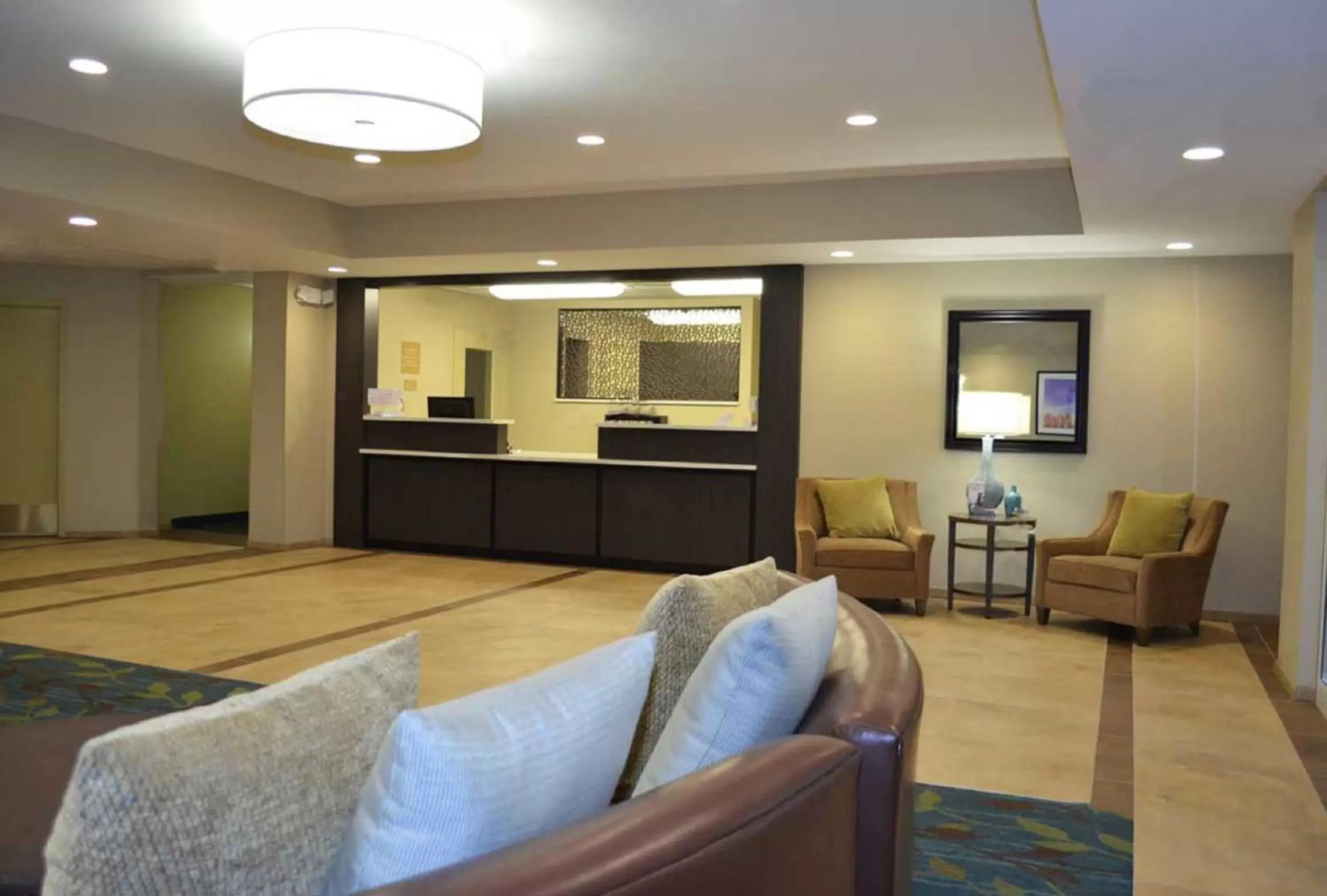 Property building, Seating Area in Candlewood Suites Carrollton, an IHG Hotel