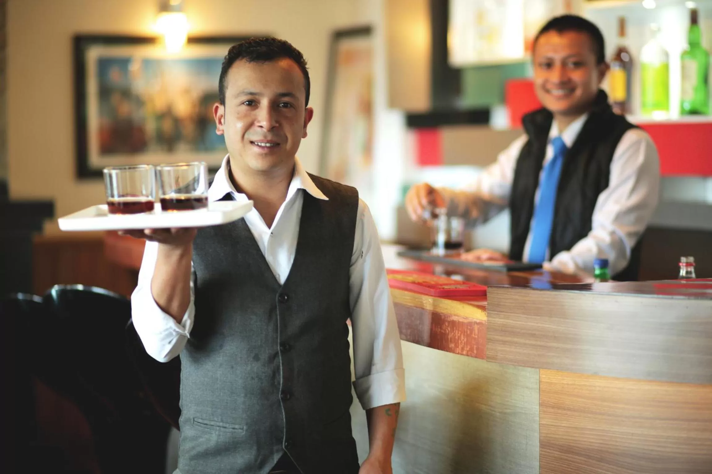 Lounge or bar in Muscatel Yavachi - 400 Mts from MG Marg