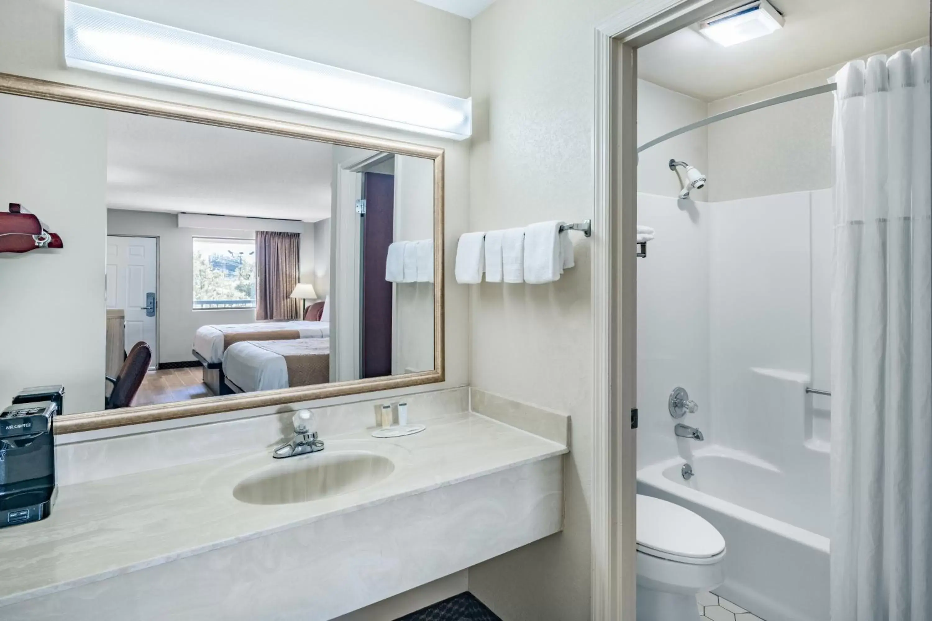 Shower, Bathroom in Days Inn by Wyndham Macon I-475