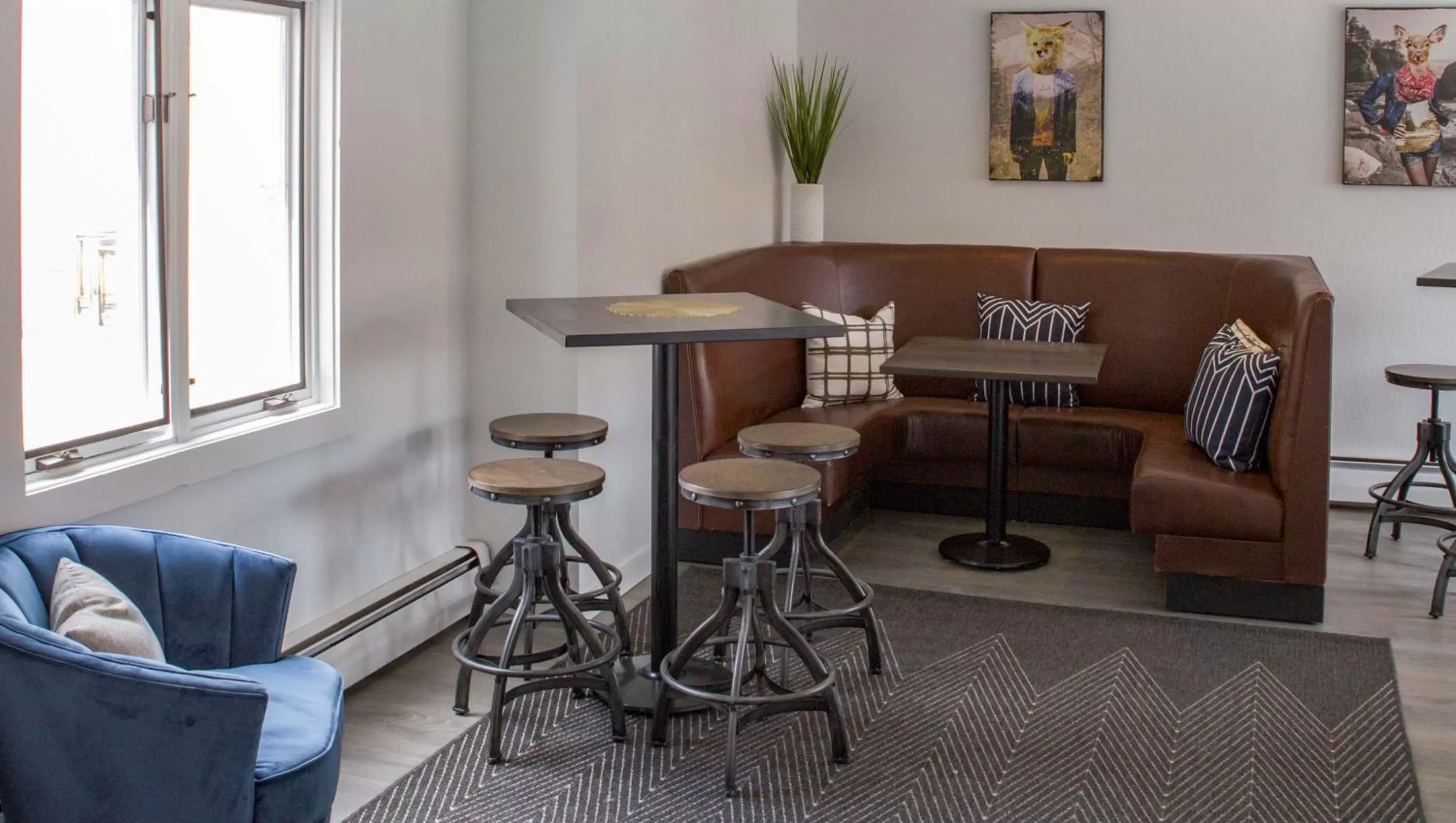 Lobby or reception in The Bristol Hotel