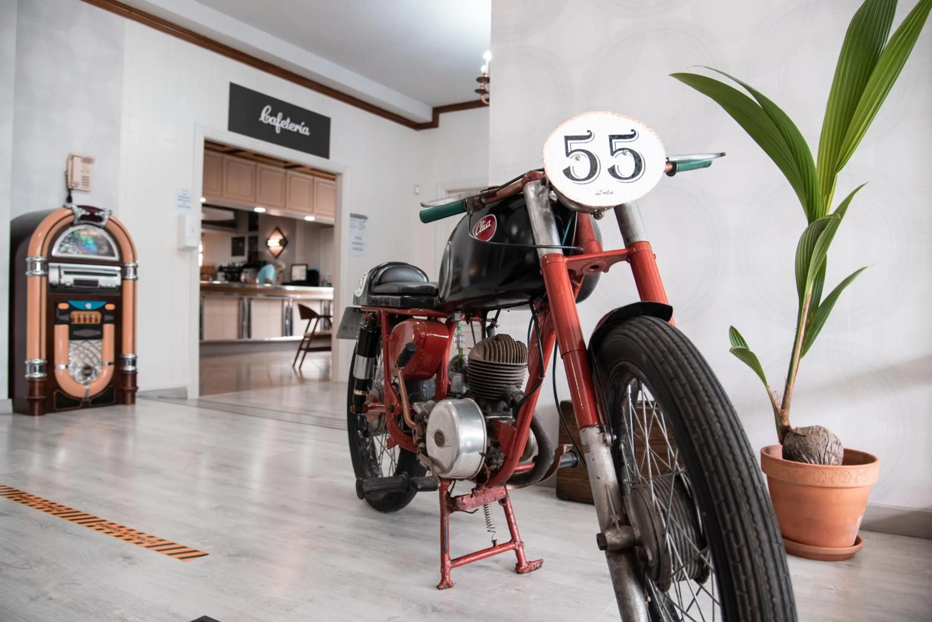 Lobby or reception in Hotel Los Olmos