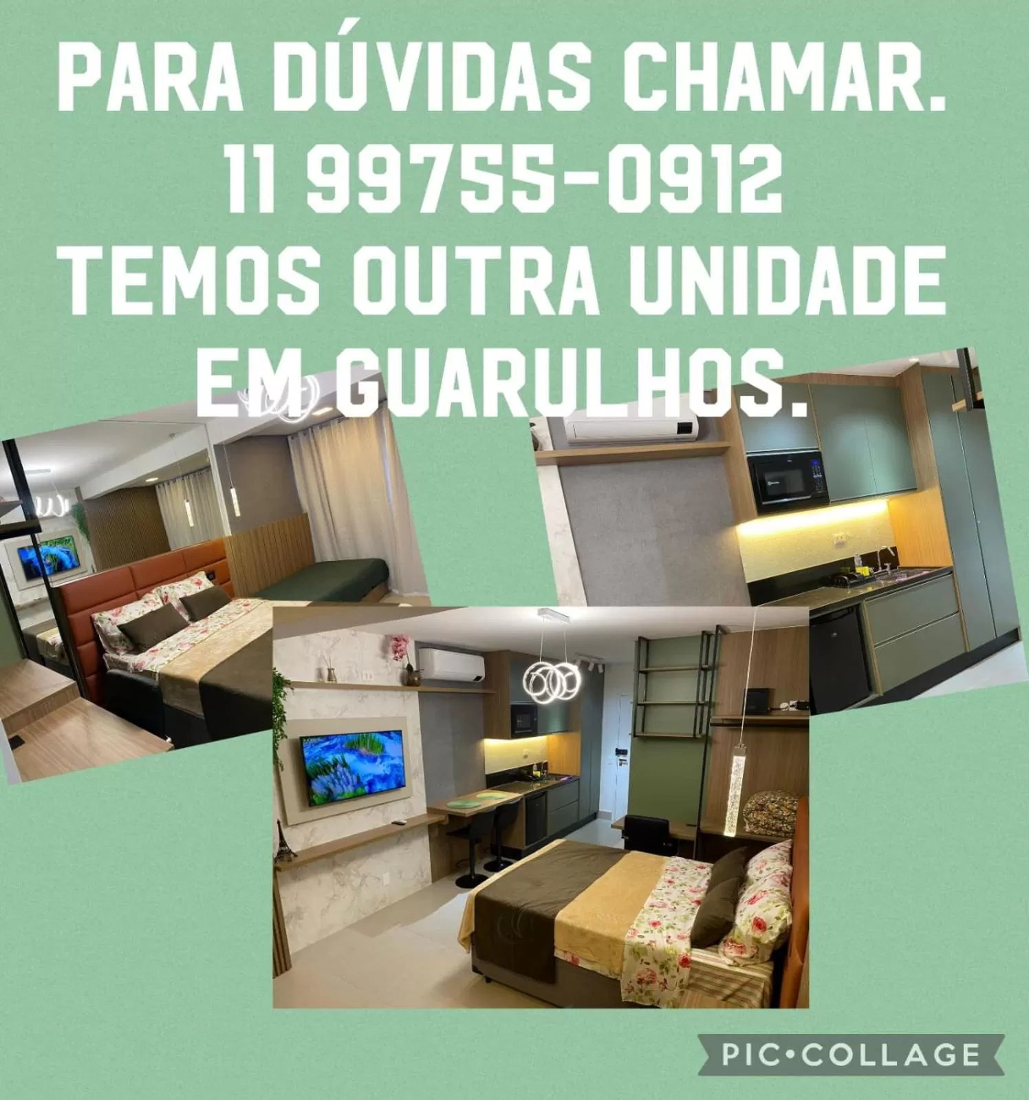 Floor Plan in Flat Guarulhos