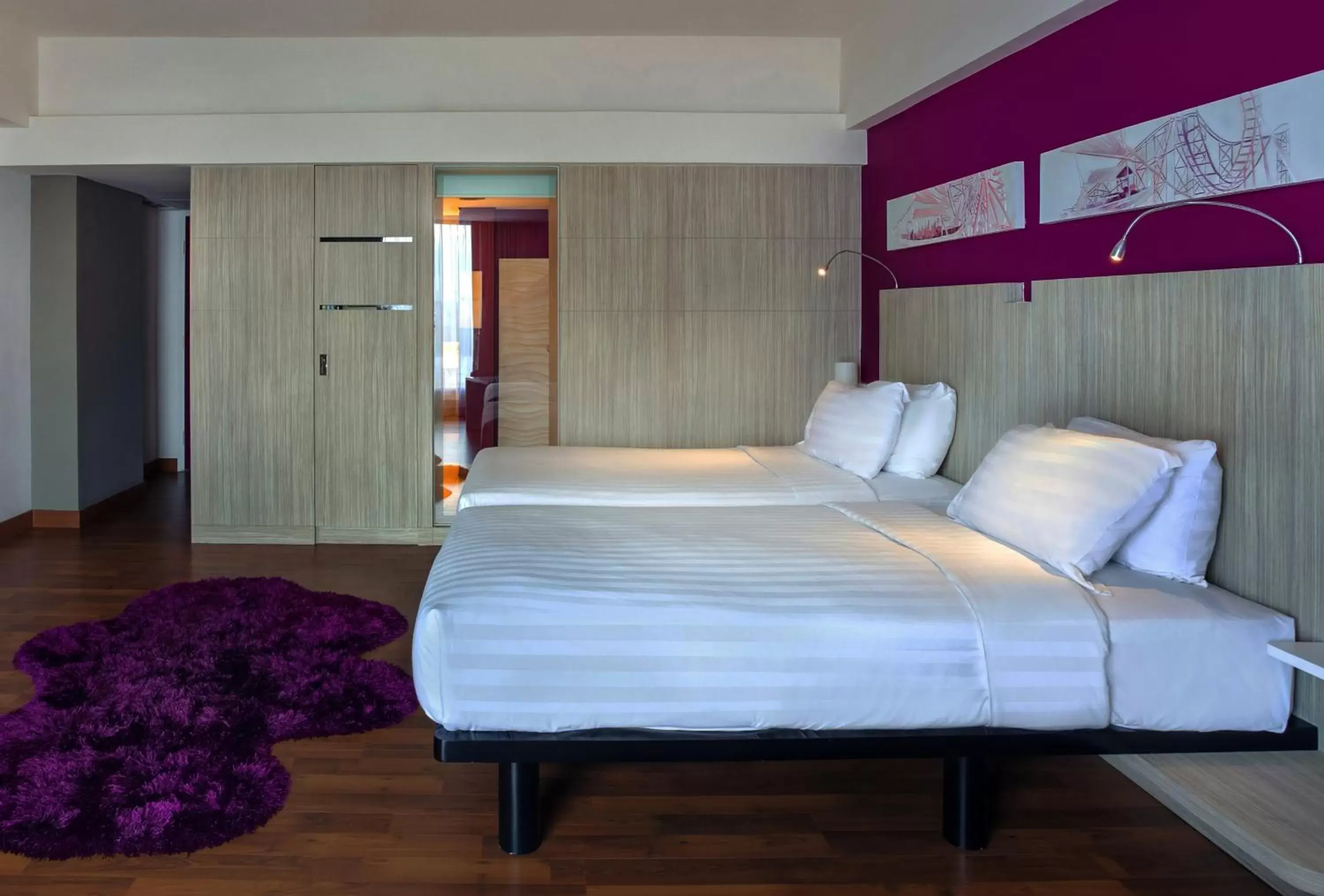 Toilet, Bed in Mercure Convention Center Ancol
